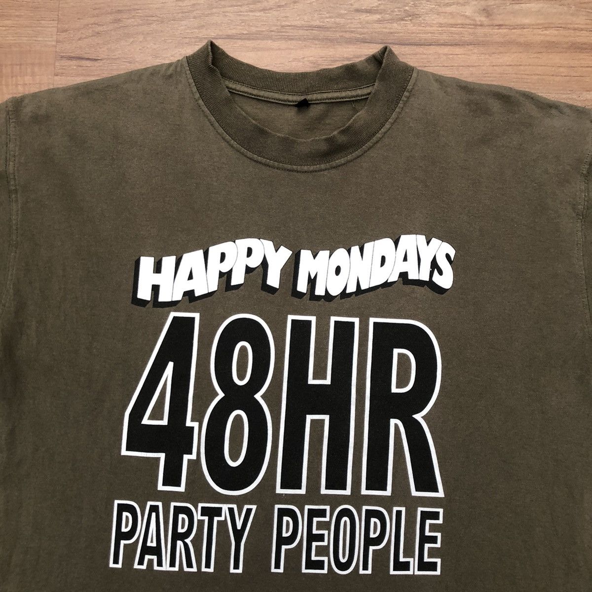 Vintage Vintage Happy Mondays 48Hr Party People T Shirt 21x26 Size US M / EU 48-50 / 2 - 3 Thumbnail