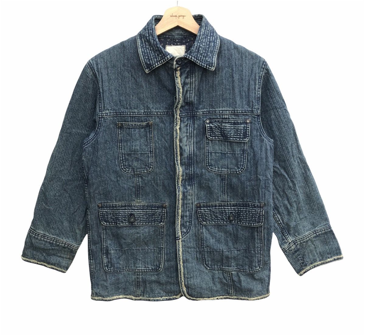 291295＝homme denim jacket Avant Garde × Japanese Brand × Vintage 🇯🇵 291295=HOMME