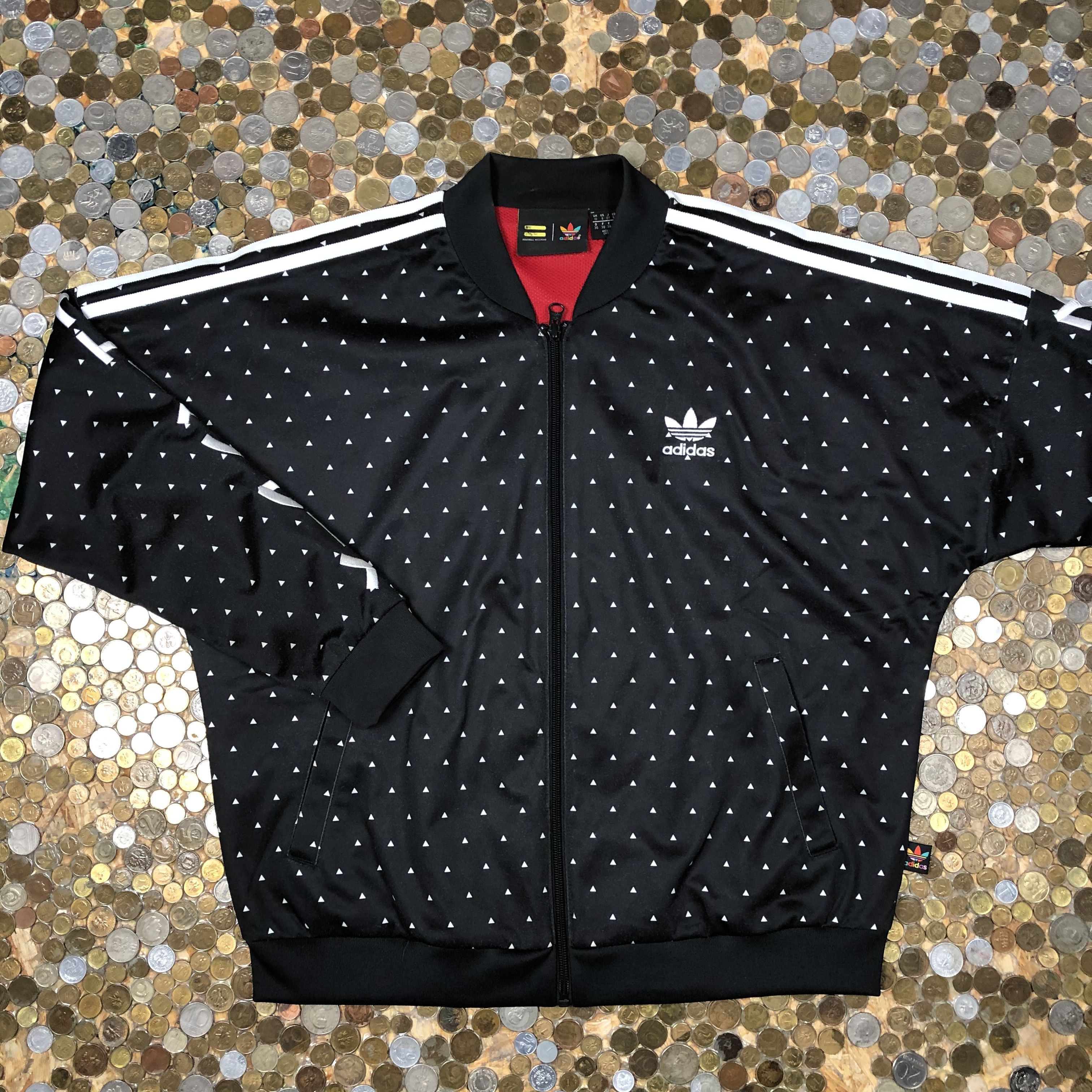 Pharell Williams Adidas Originals zip tracksuit Human race