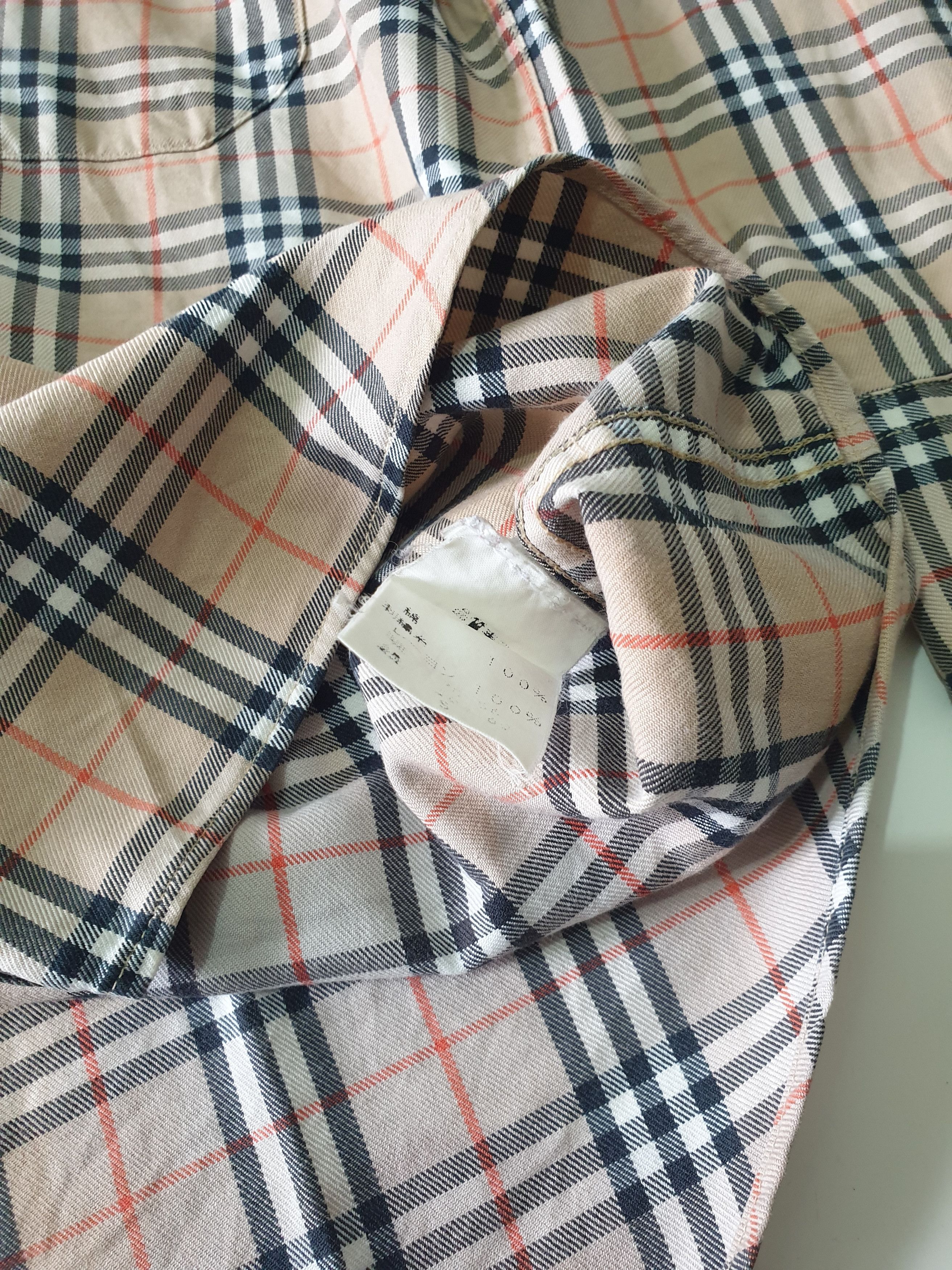 Burberry Vintage Burberrys Nova Check Shirts Size US M / EU 48-50 / 2 - 7 Thumbnail