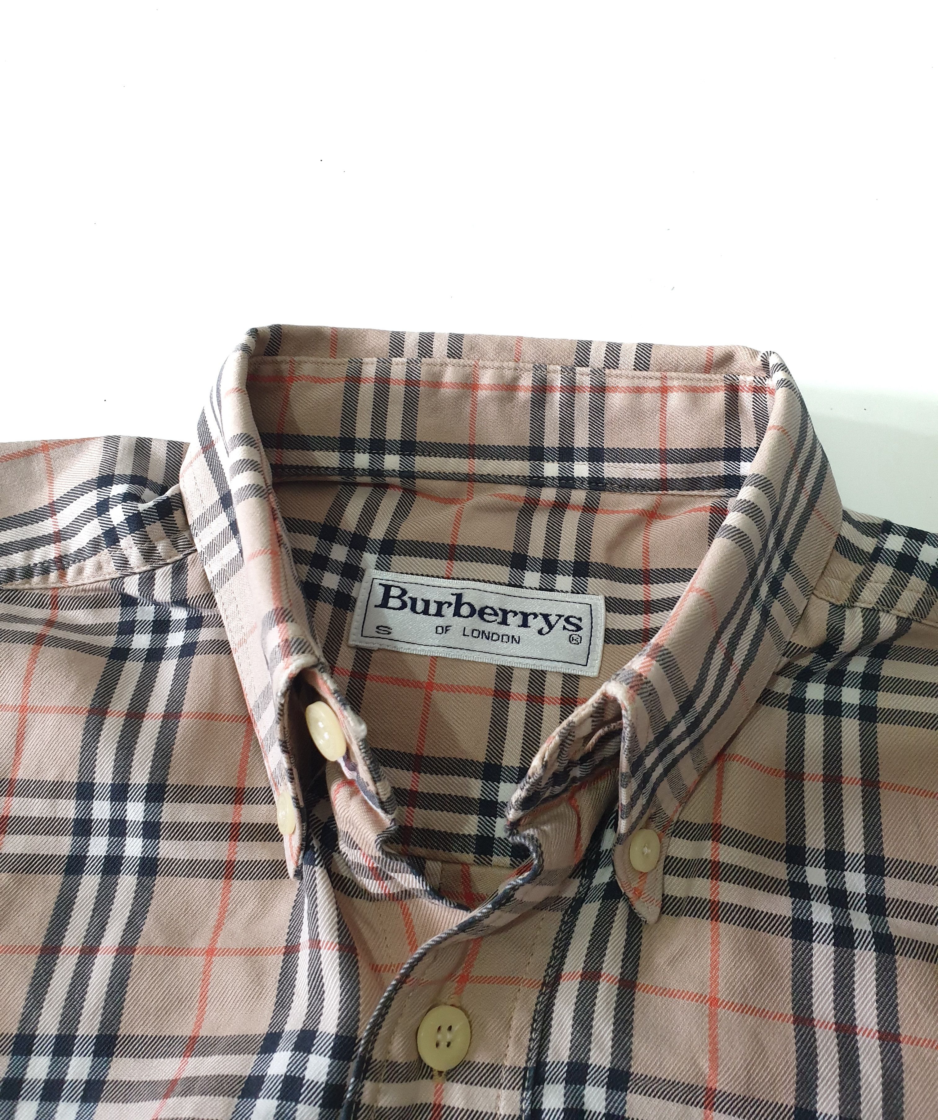 Burberry Vintage Burberrys Nova Check Shirts Size US M / EU 48-50 / 2 - 9 Thumbnail