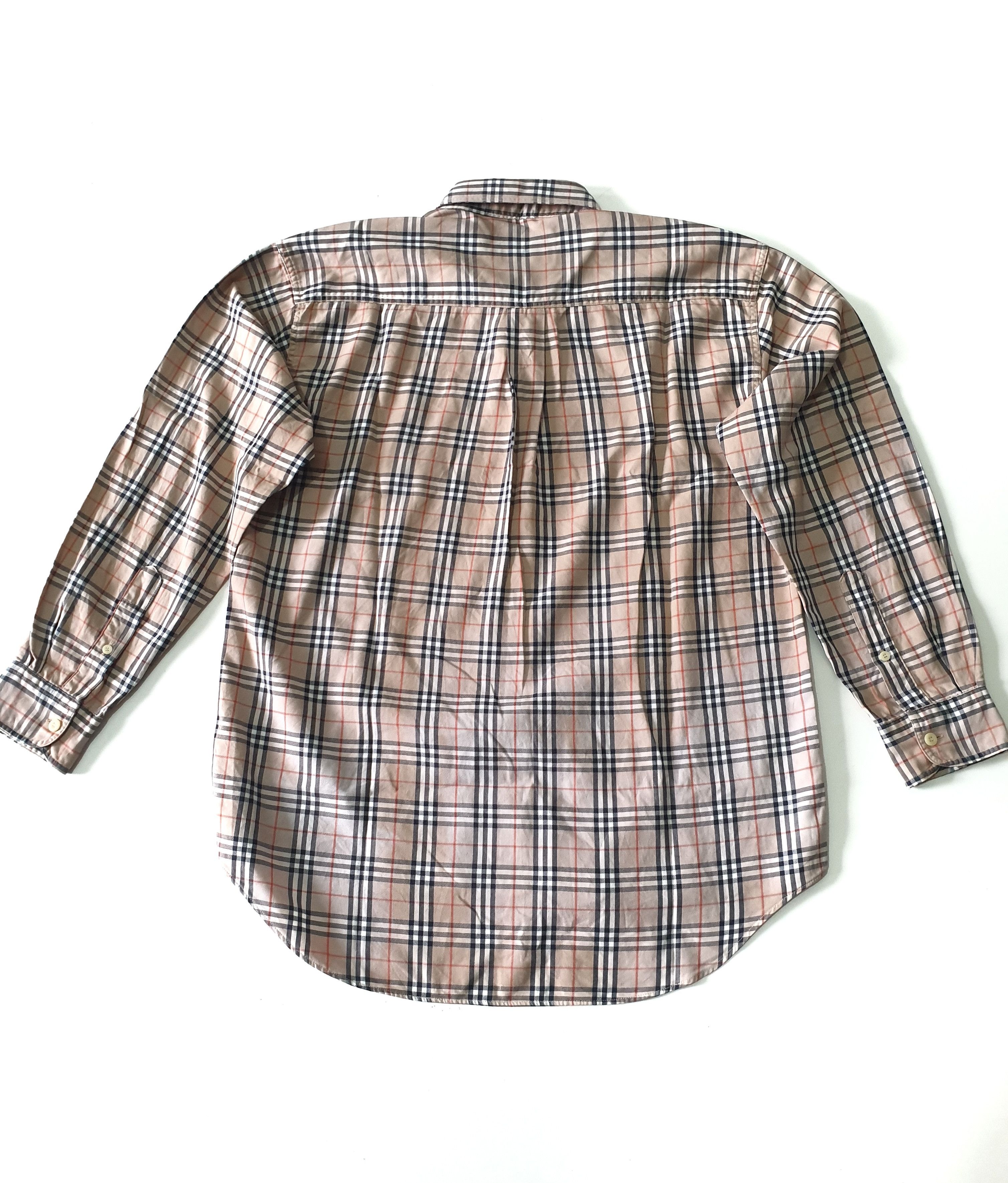 Burberry Vintage Burberrys Nova Check Shirts Size US M / EU 48-50 / 2 - 5 Thumbnail