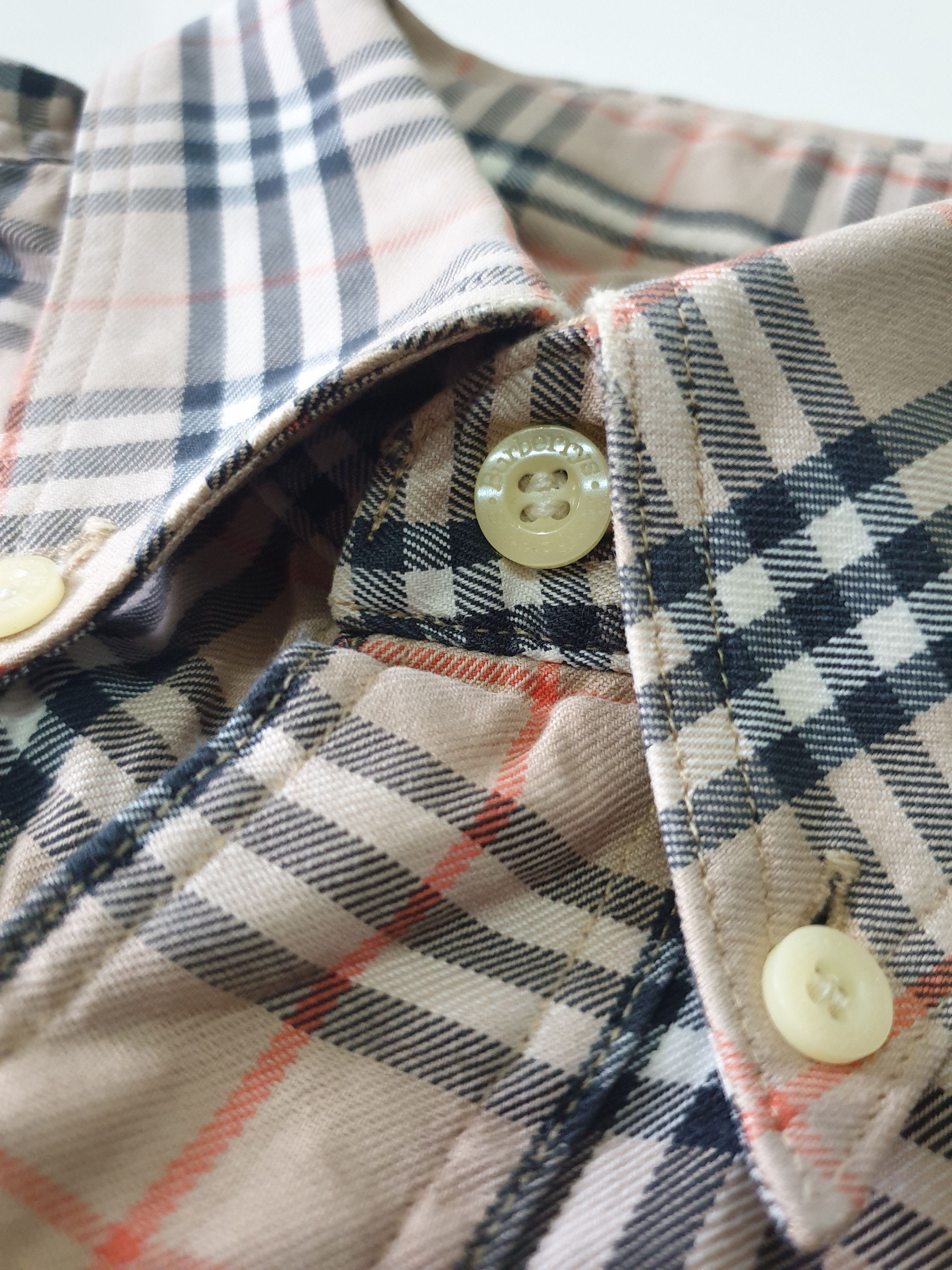 Burberry Vintage Burberrys Nova Check Shirts Size US M / EU 48-50 / 2 - 8 Thumbnail