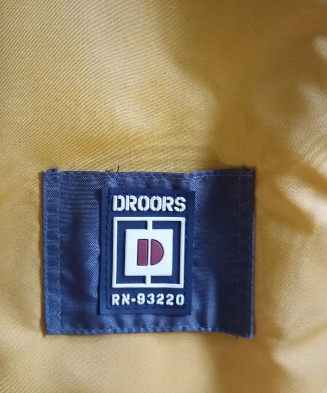 Droors Vintage 90s DROORS Gold Satin Lined Bomber Size US L / EU 52-54 / 3 - 3 Thumbnail
