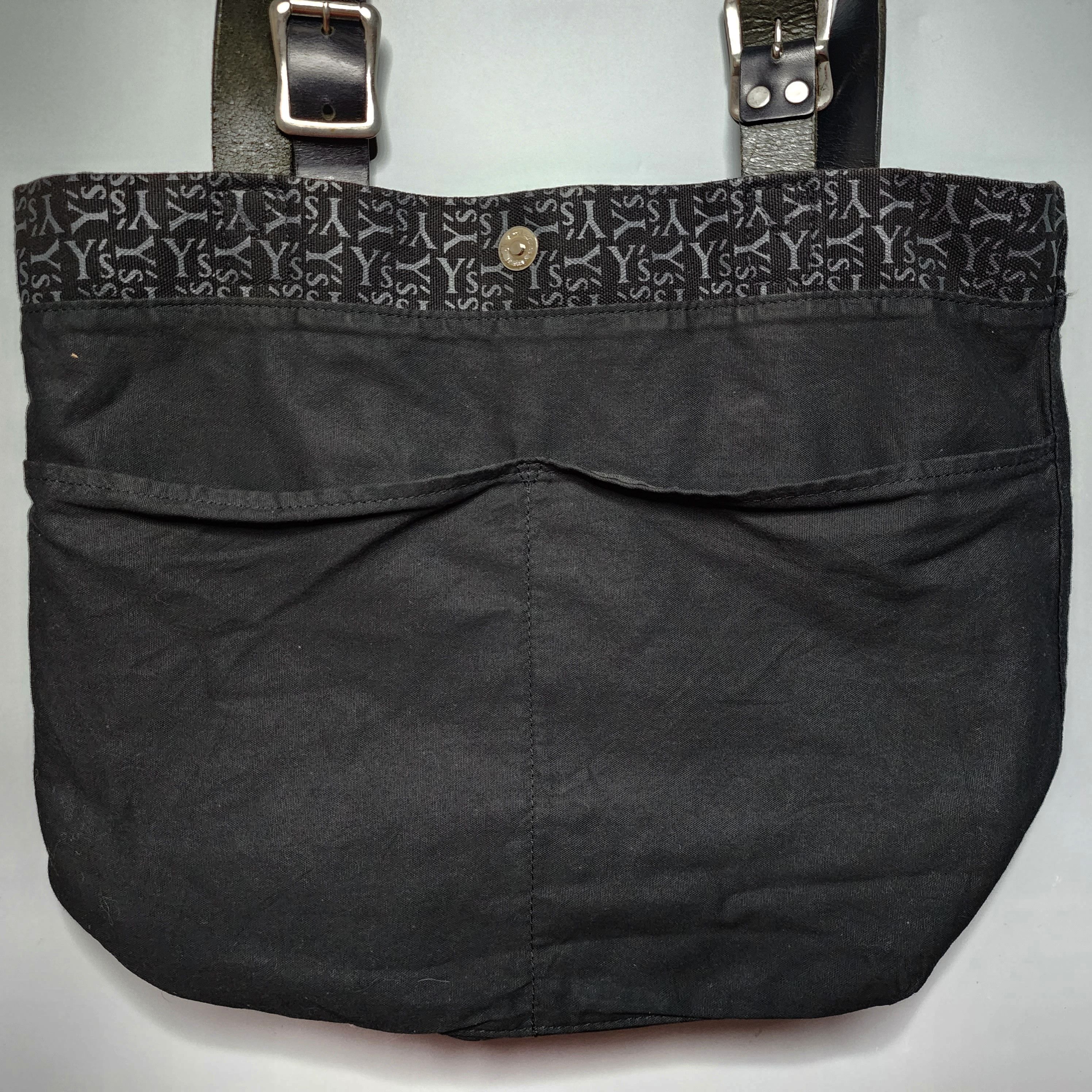 Yohji Yamamoto Yohji Yamamoto Y's - Big Canvas Tote Bag Size ONE SIZE - 4 Thumbnail
