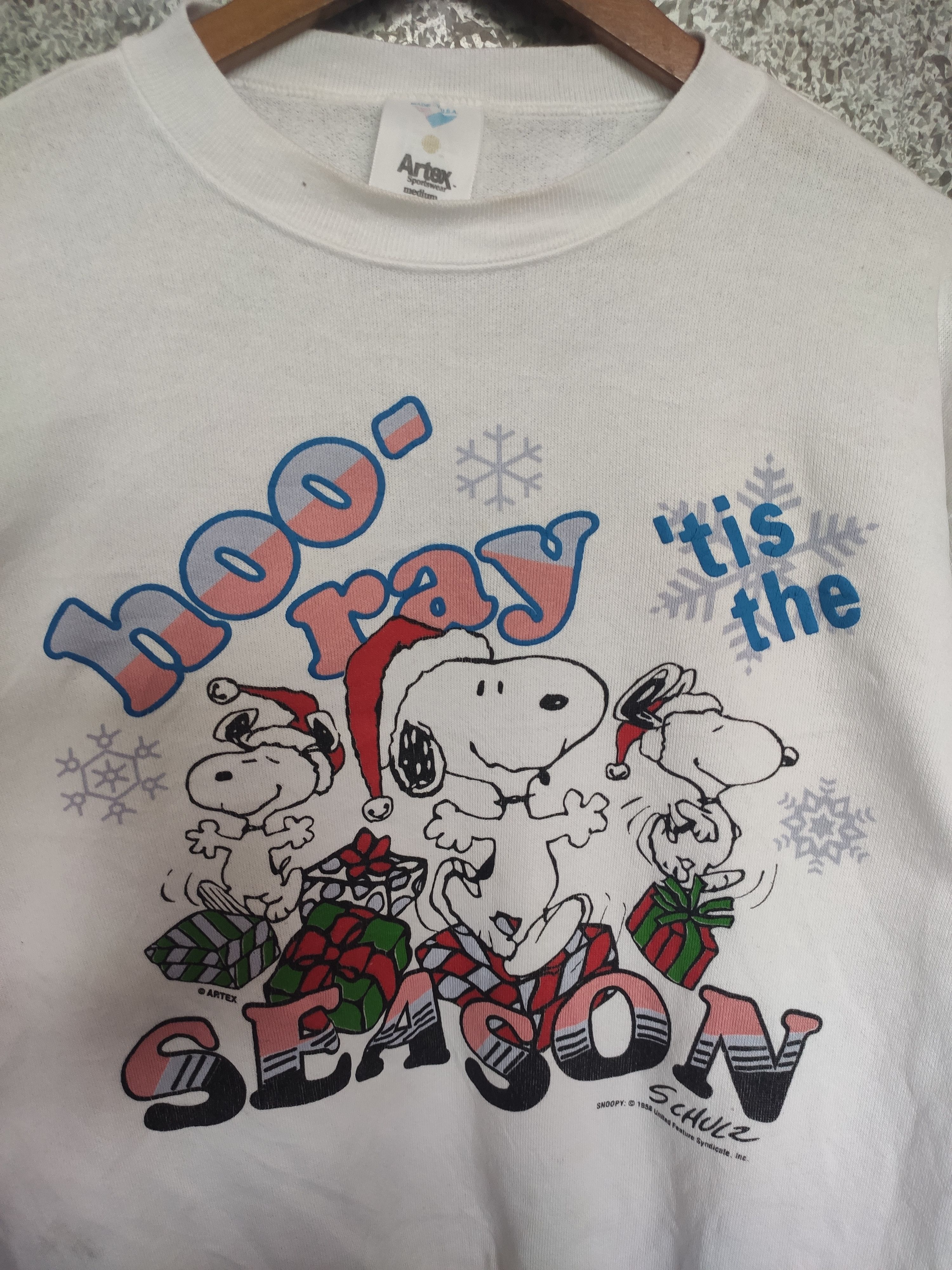 Cartoon Network 🔥 Vintage 80s Vintage Peanuts Snoopy sweatshirt Woodstock Size US M / EU 48-50 / 2 - 2 Thumbnail