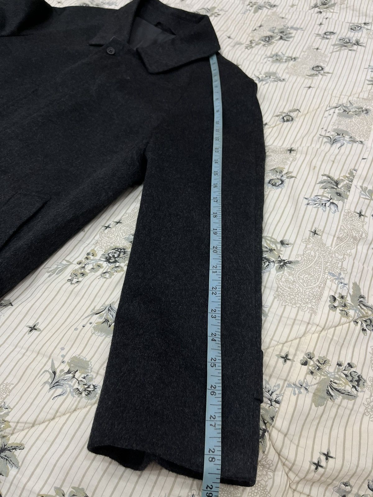 Pierre Balmain F. PIERRE BALMAIN BLACK LONG JACKET Size US M / EU 48-50 / 2 - 11 Thumbnail