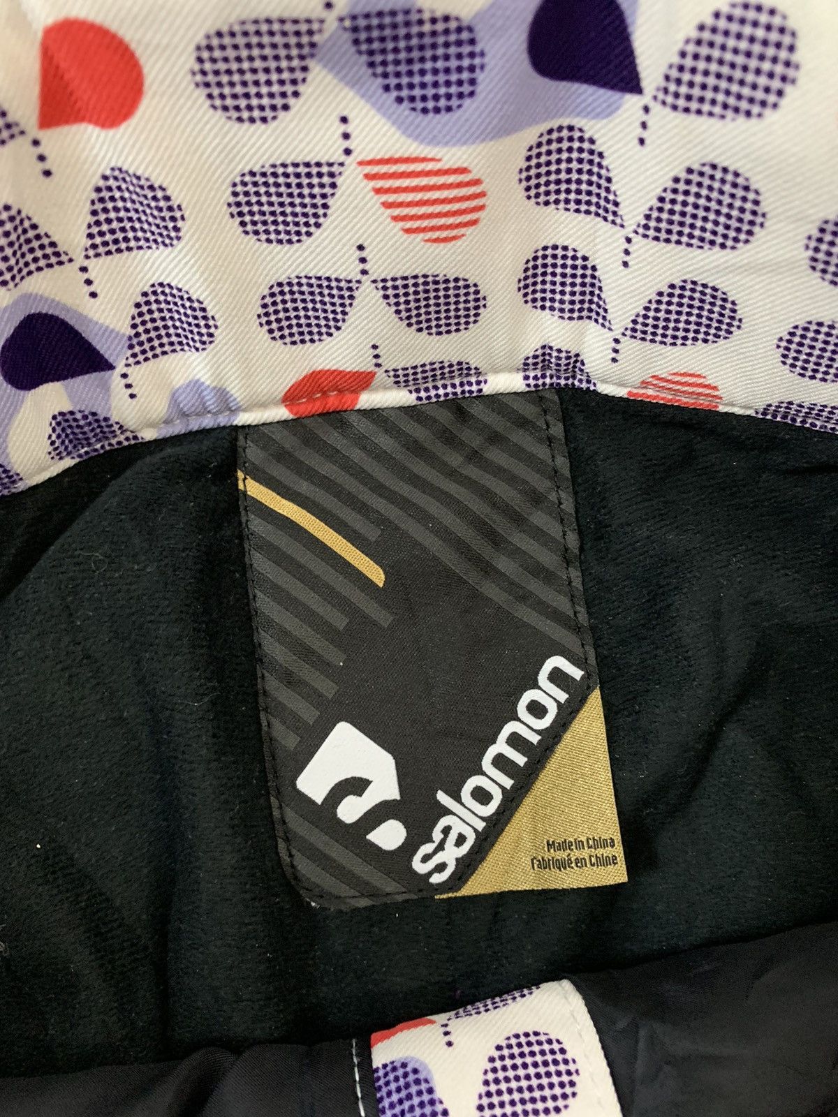 Salomon Salomon Multicolor Ski Pant Size 30" / US 8 / IT 44 - 9 Thumbnail