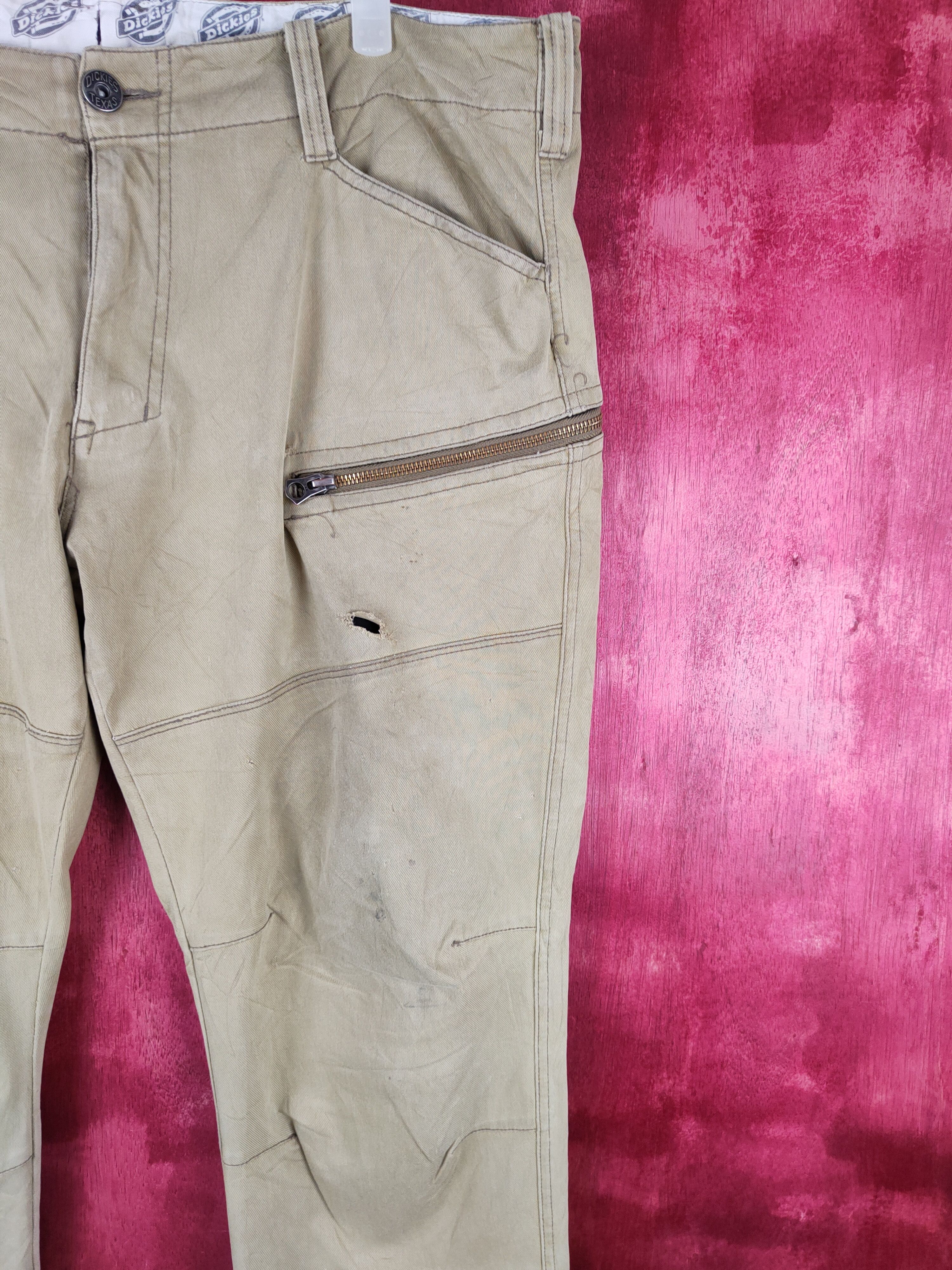 Dickies Dickies Beige Multi Pocket Tactical Casual Pants #S628 Size US 38 / EU 54 - 7 Thumbnail
