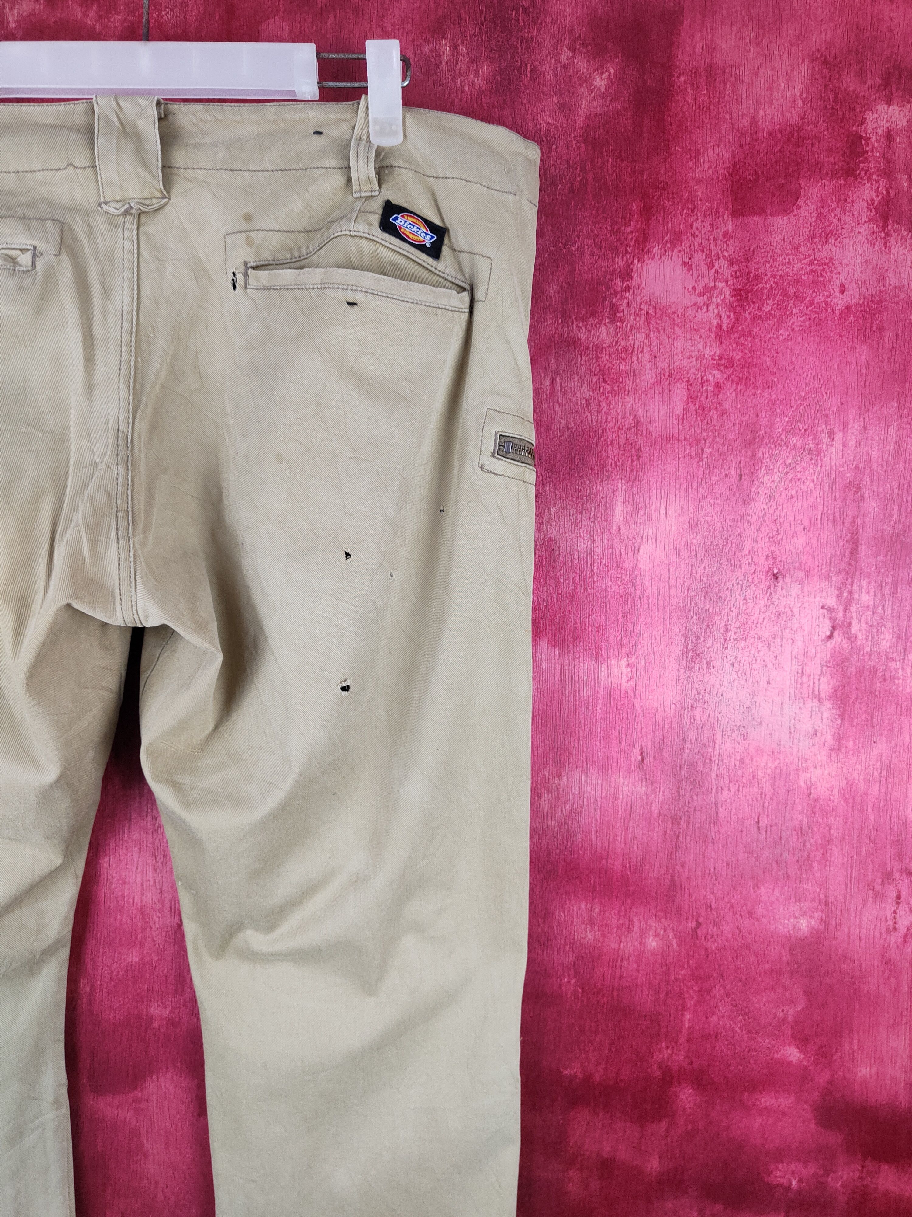 Dickies Dickies Beige Multi Pocket Tactical Casual Pants #S628 Size US 38 / EU 54 - 14 Thumbnail