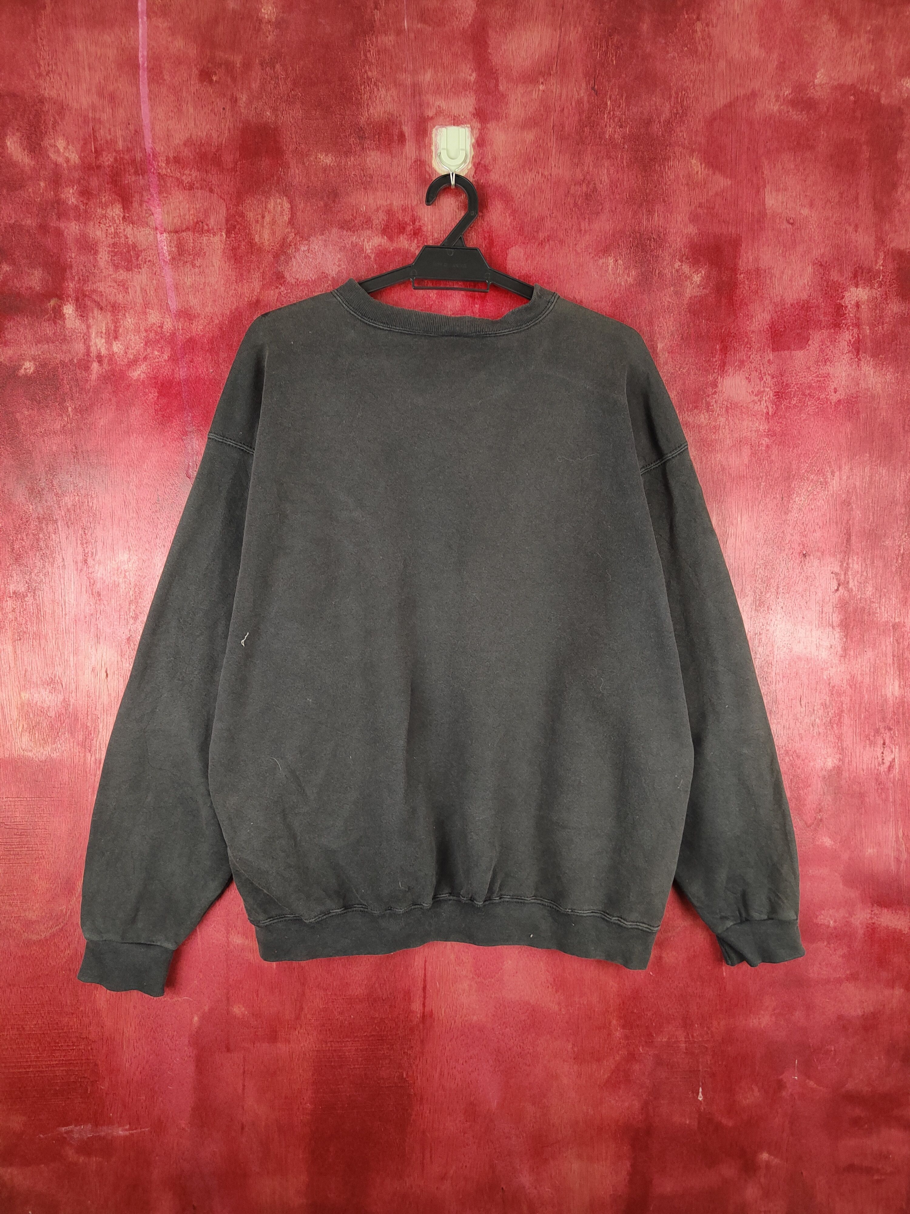 Nike Nike made in usa vintage Black Faded Sweatshirt #S629 Size US M / EU 48-50 / 2 - 7 Thumbnail