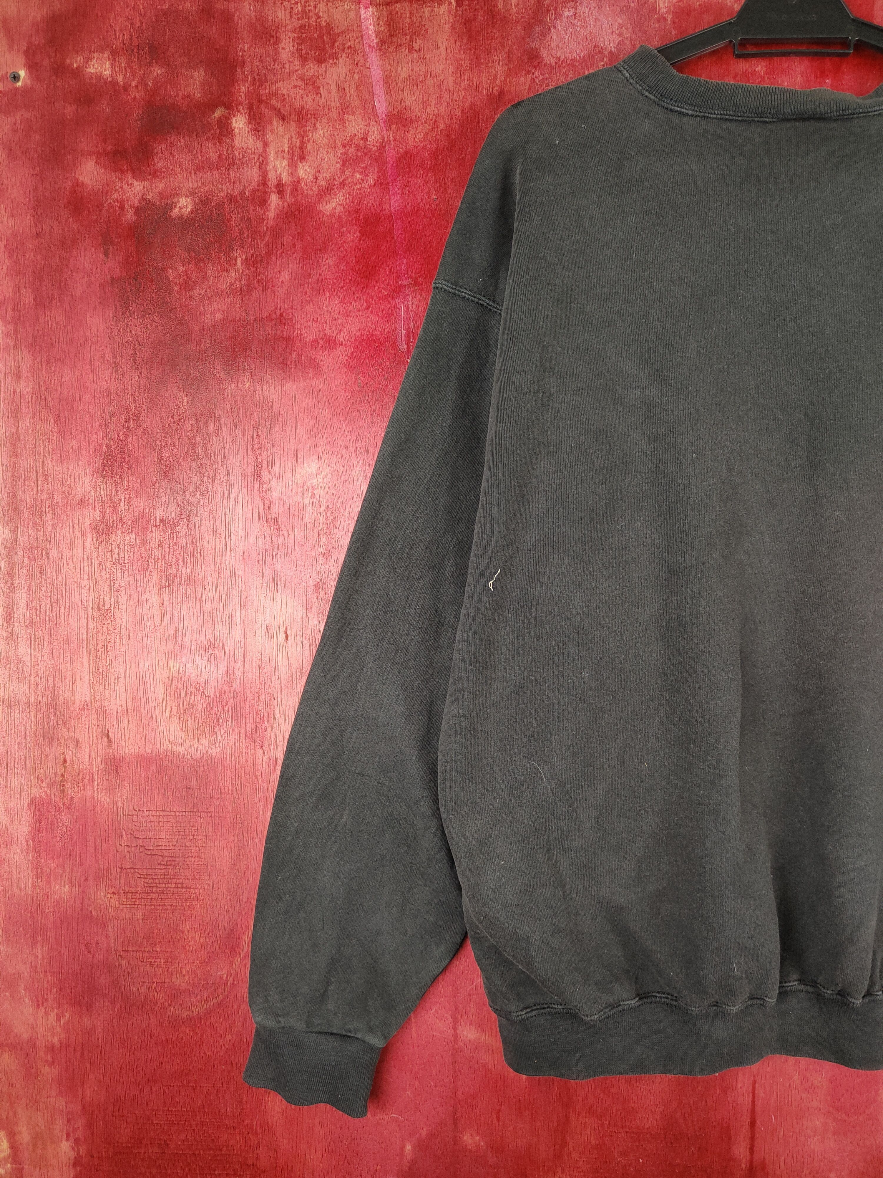 Nike Nike made in usa vintage Black Faded Sweatshirt #S629 Size US M / EU 48-50 / 2 - 8 Thumbnail