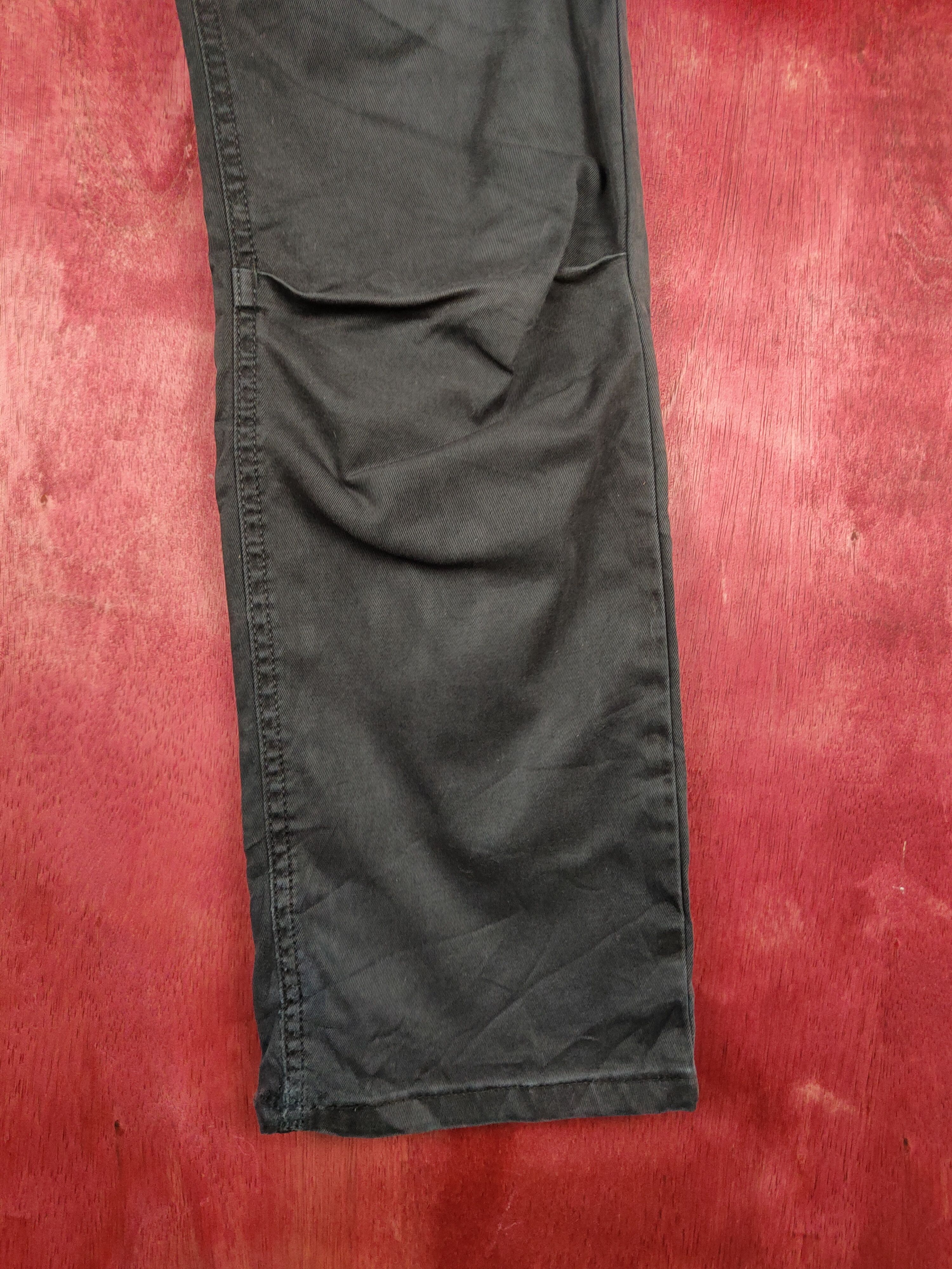 Japanese Brand Wrangler Black Faded Multi Pocket Tactical Cargo Pants #S611 Size US 29 - 6 Thumbnail