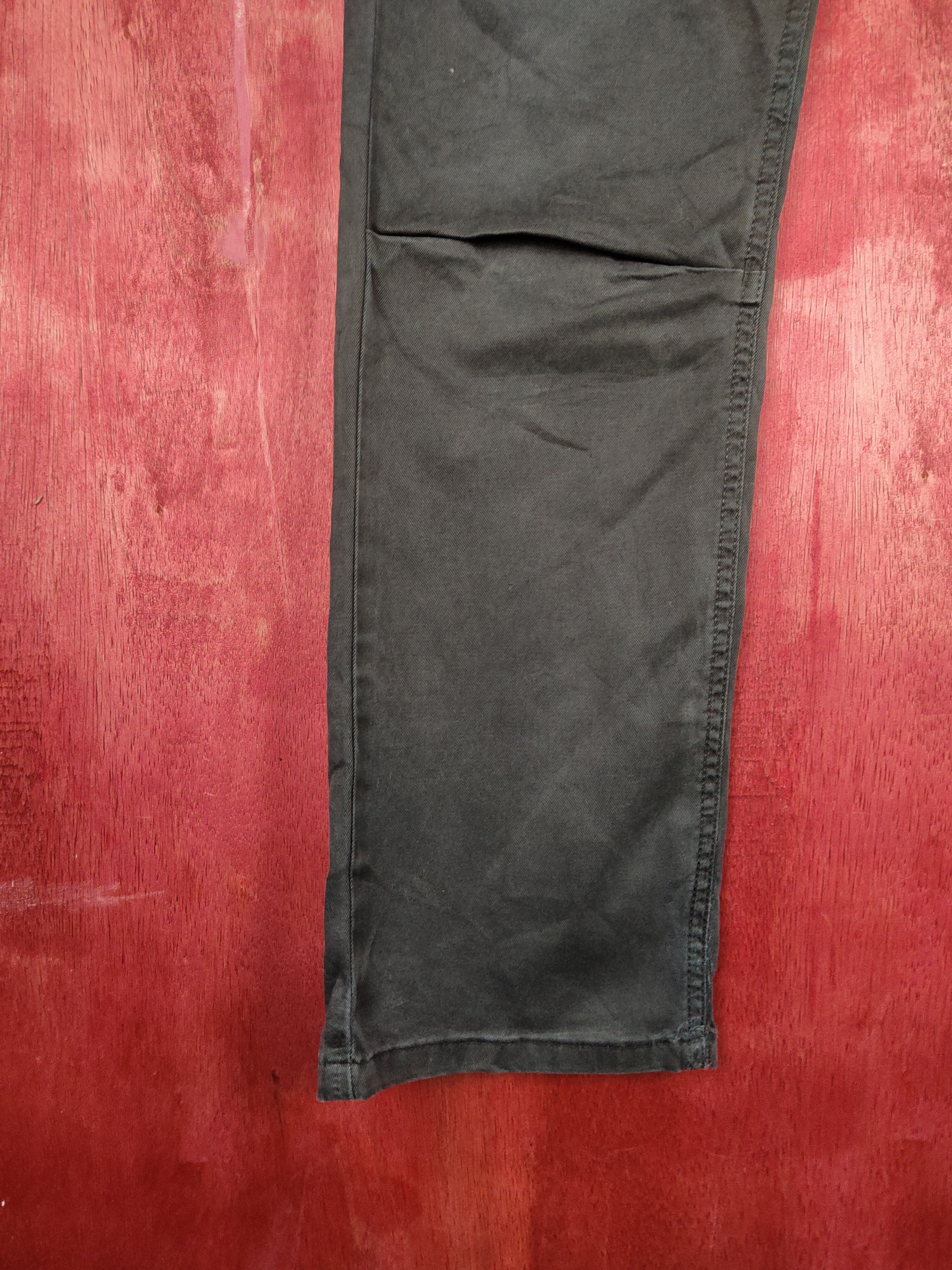 Japanese Brand Wrangler Black Faded Multi Pocket Tactical Cargo Pants #S611 Size US 29 - 4 Thumbnail