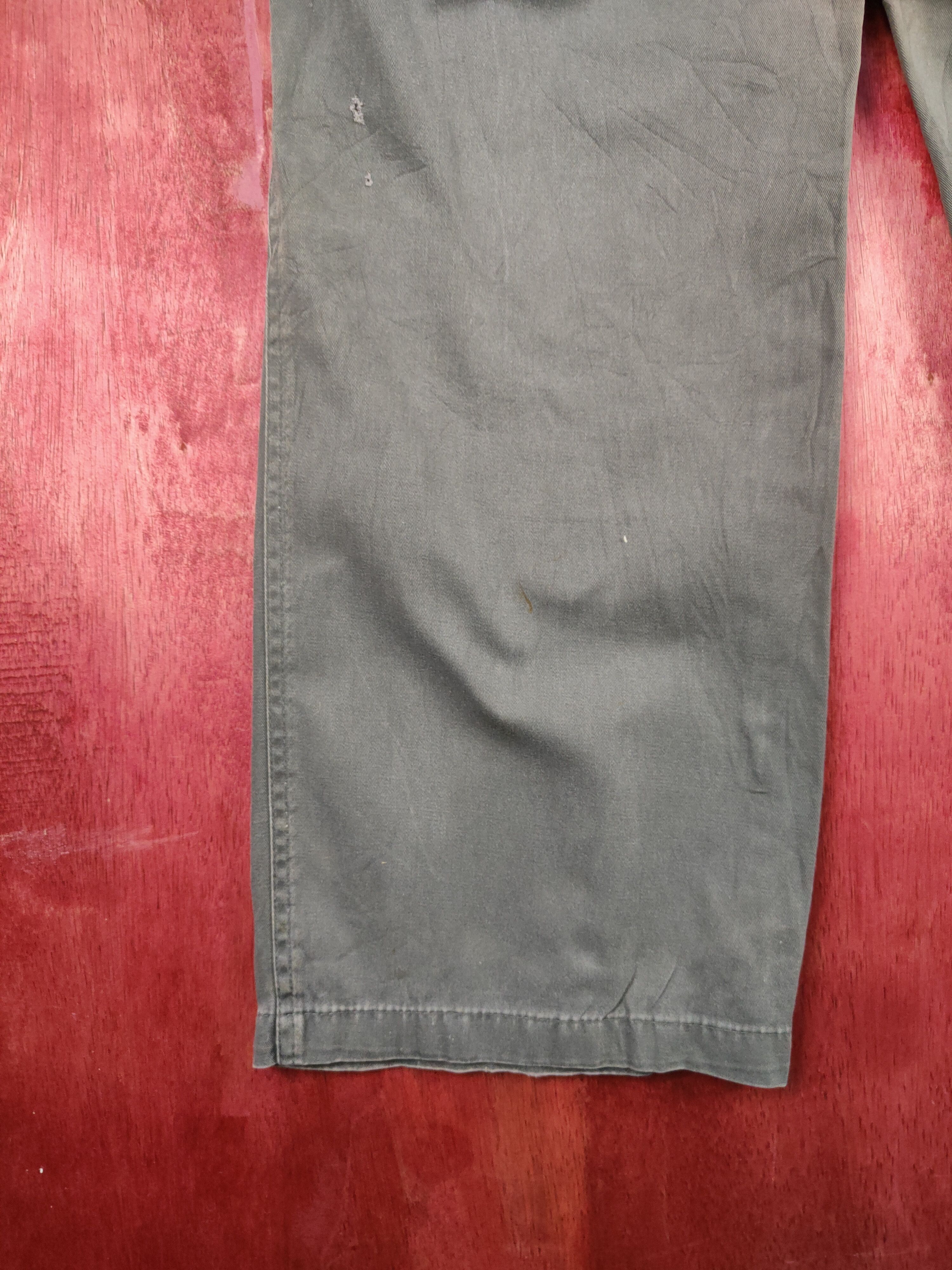 Japanese Brand Azito Impact Dark Gray Multi Pocket Cargo Pants #S622 Size US 34 / EU 50 - 10 Thumbnail