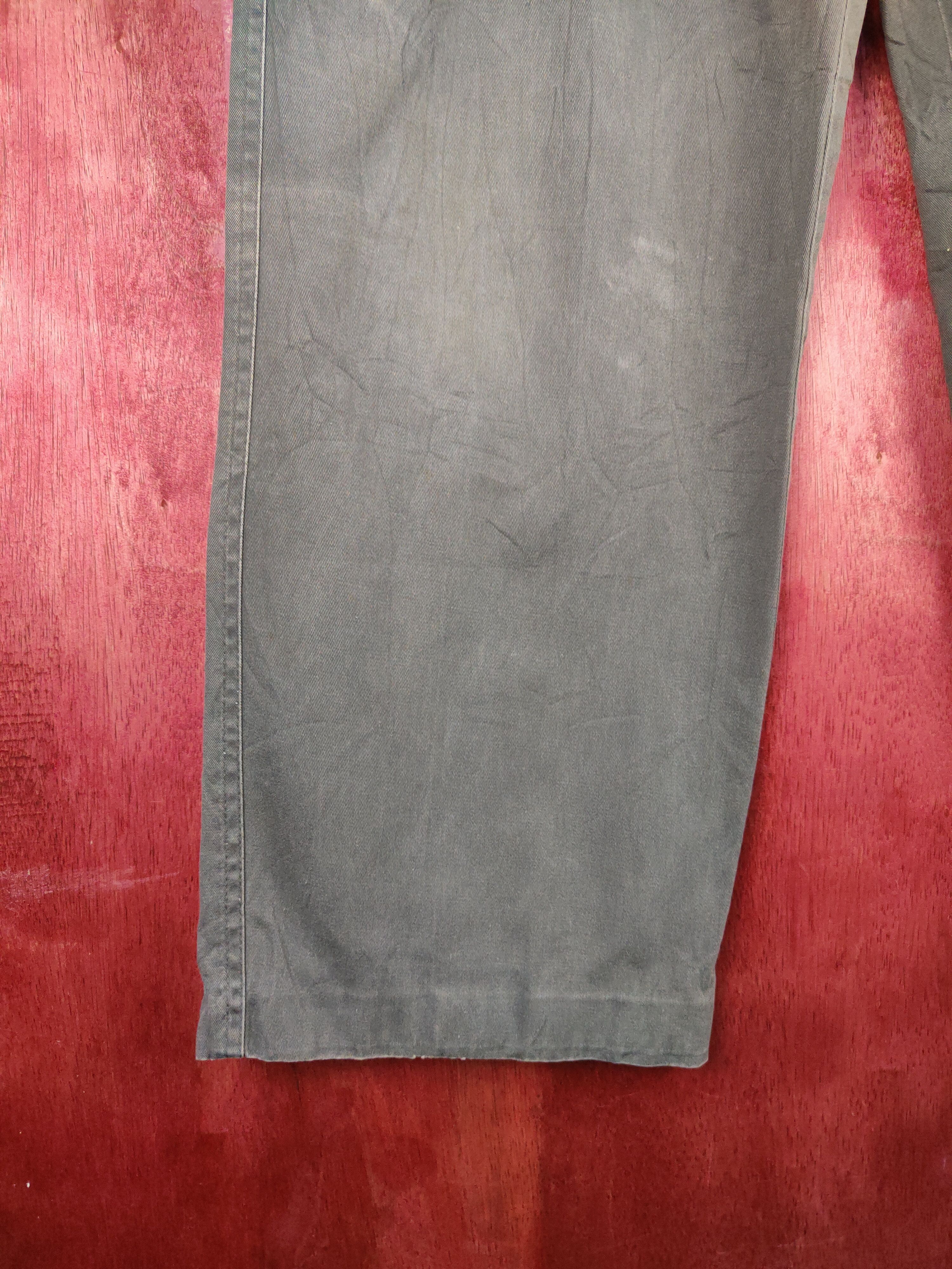 Japanese Brand Azito Impact Dark Gray Multi Pocket Cargo Pants #S622 Size US 34 / EU 50 - 4 Thumbnail