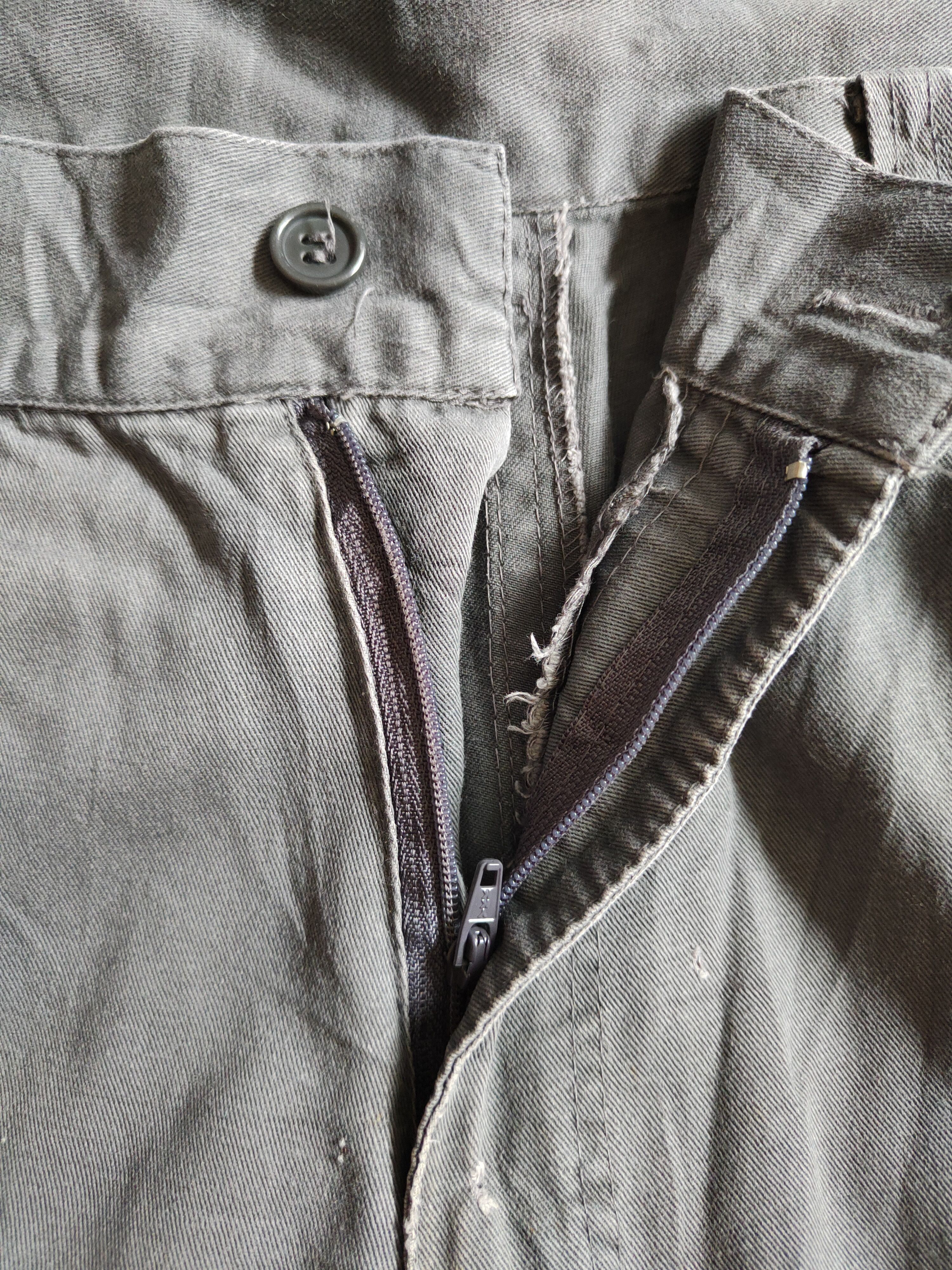 Japanese Brand Azito Impact Dark Gray Multi Pocket Cargo Pants #S622 Size US 34 / EU 50 - 13 Thumbnail