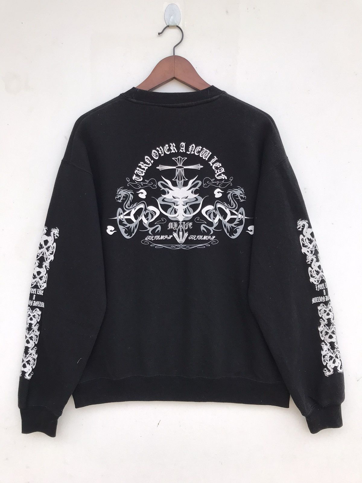 Vintage Vintage AMD Fine Clothinc Backhit Logo Sweatshirts Size US M / EU 48-50 / 2 - 1 Thumbnail