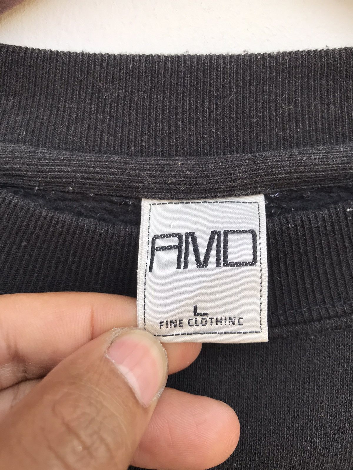 Vintage Vintage AMD Fine Clothinc Backhit Logo Sweatshirts Size US M / EU 48-50 / 2 - 3 Thumbnail