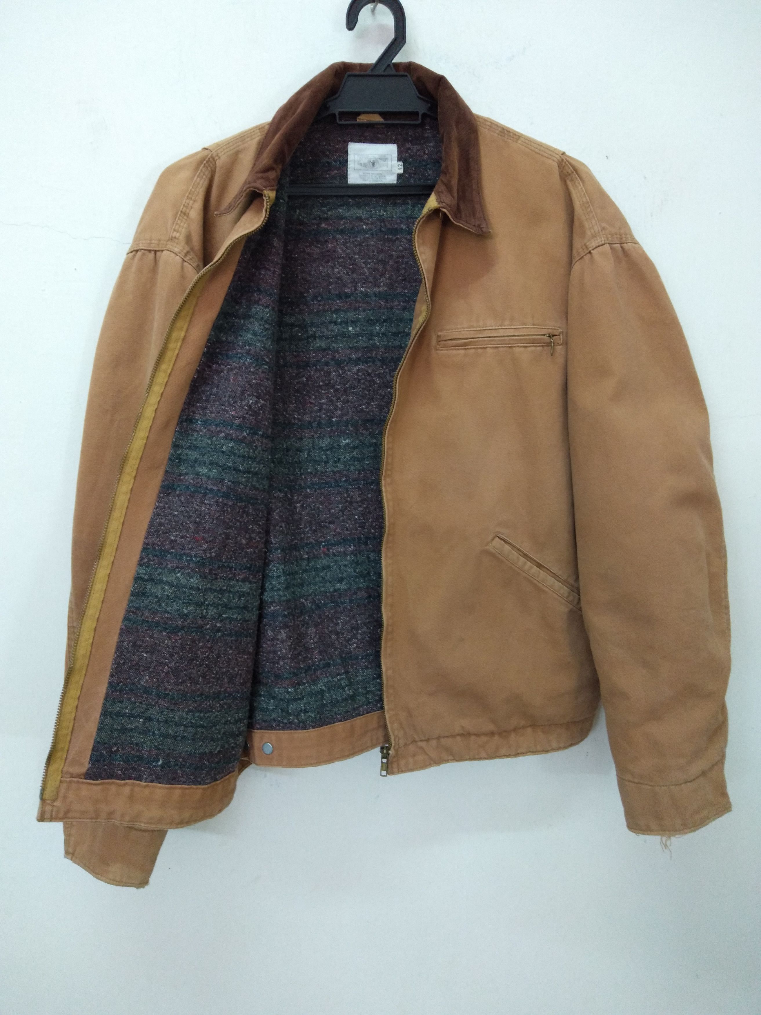 Japanese Brand Workwear blanket lining Zipper Size US L / EU 52-54 / 3 - 1 Thumbnail