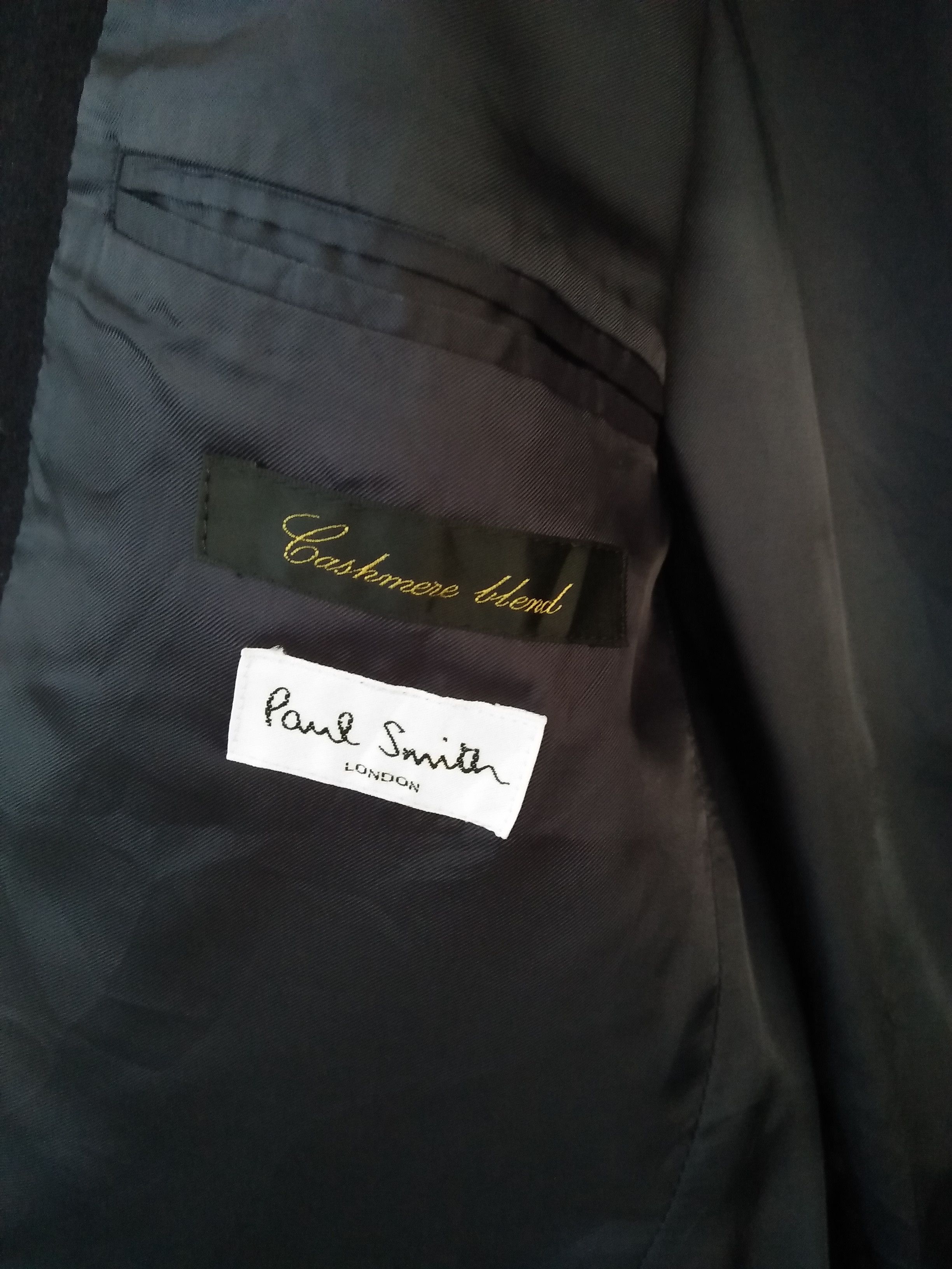 Paul Smith Cashmere Paul Smith blazer Coat black colour Size 38R - 3 Thumbnail