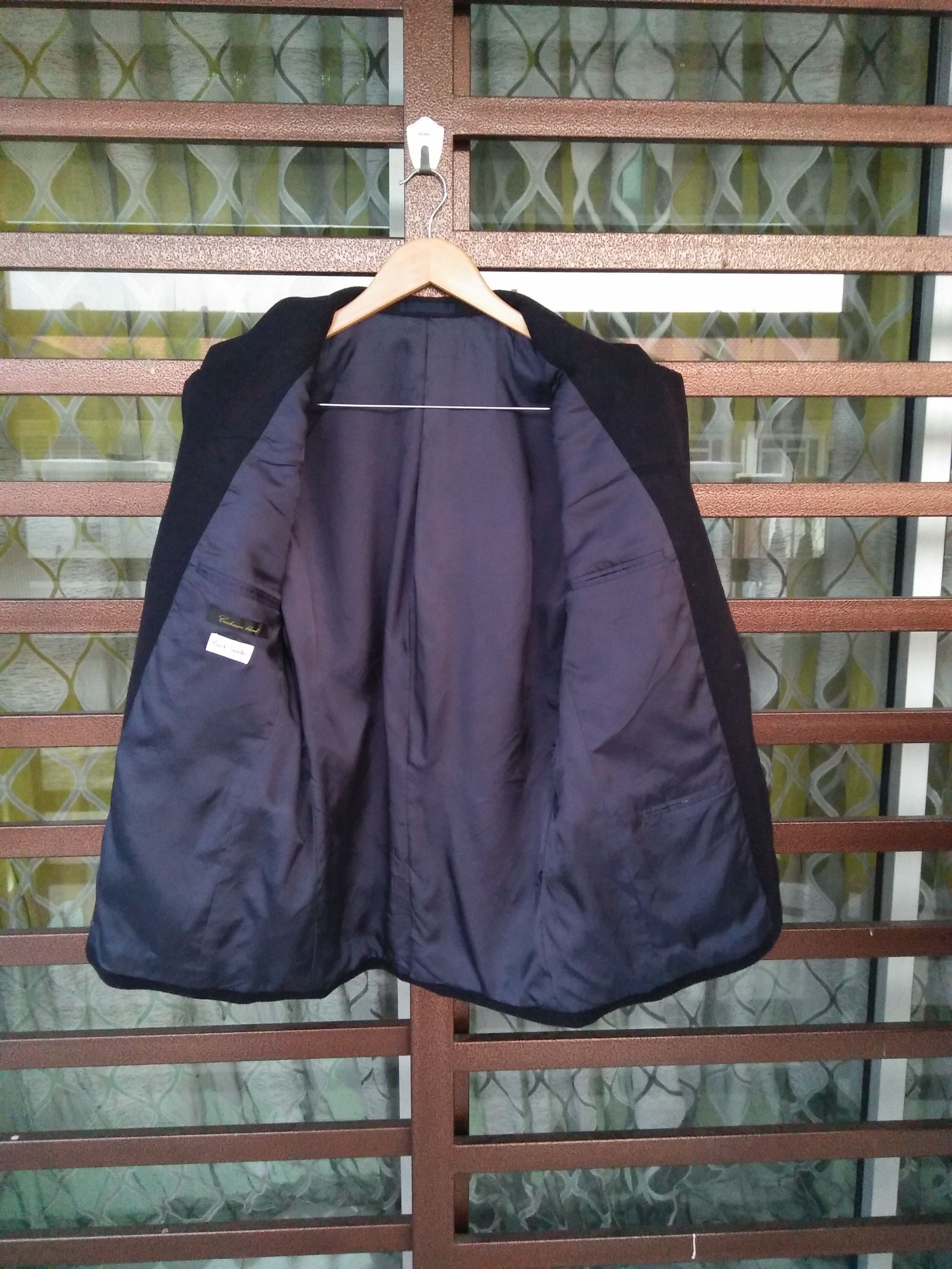 Paul Smith Cashmere Paul Smith blazer Coat black colour Size 38R - 2 Thumbnail
