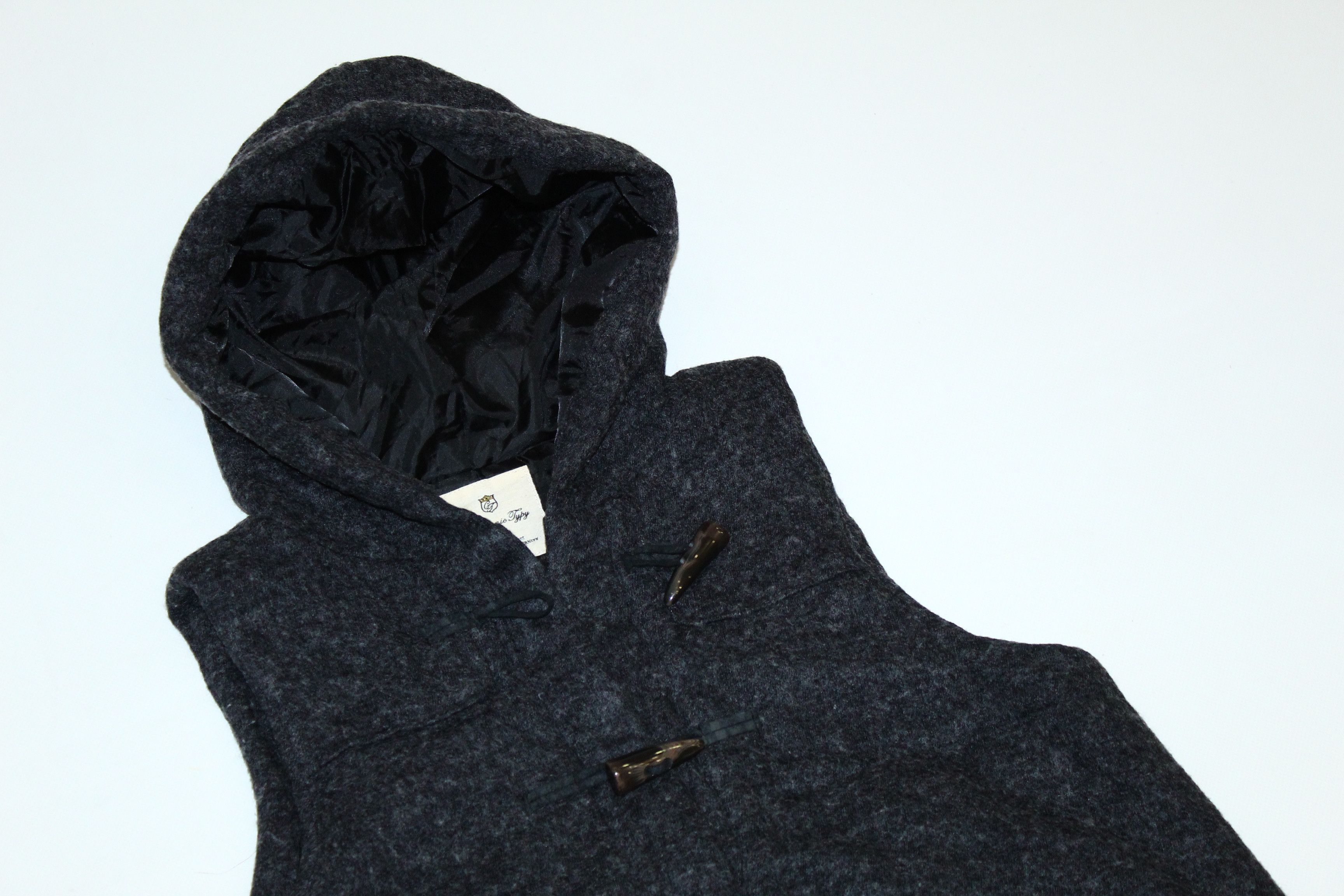 Ciaopanic 🔥 VTG Ciaopanic Typy Japan Hooded Lined Cable Knit Vest Size US S / EU 44-46 / 1 - 6 Thumbnail