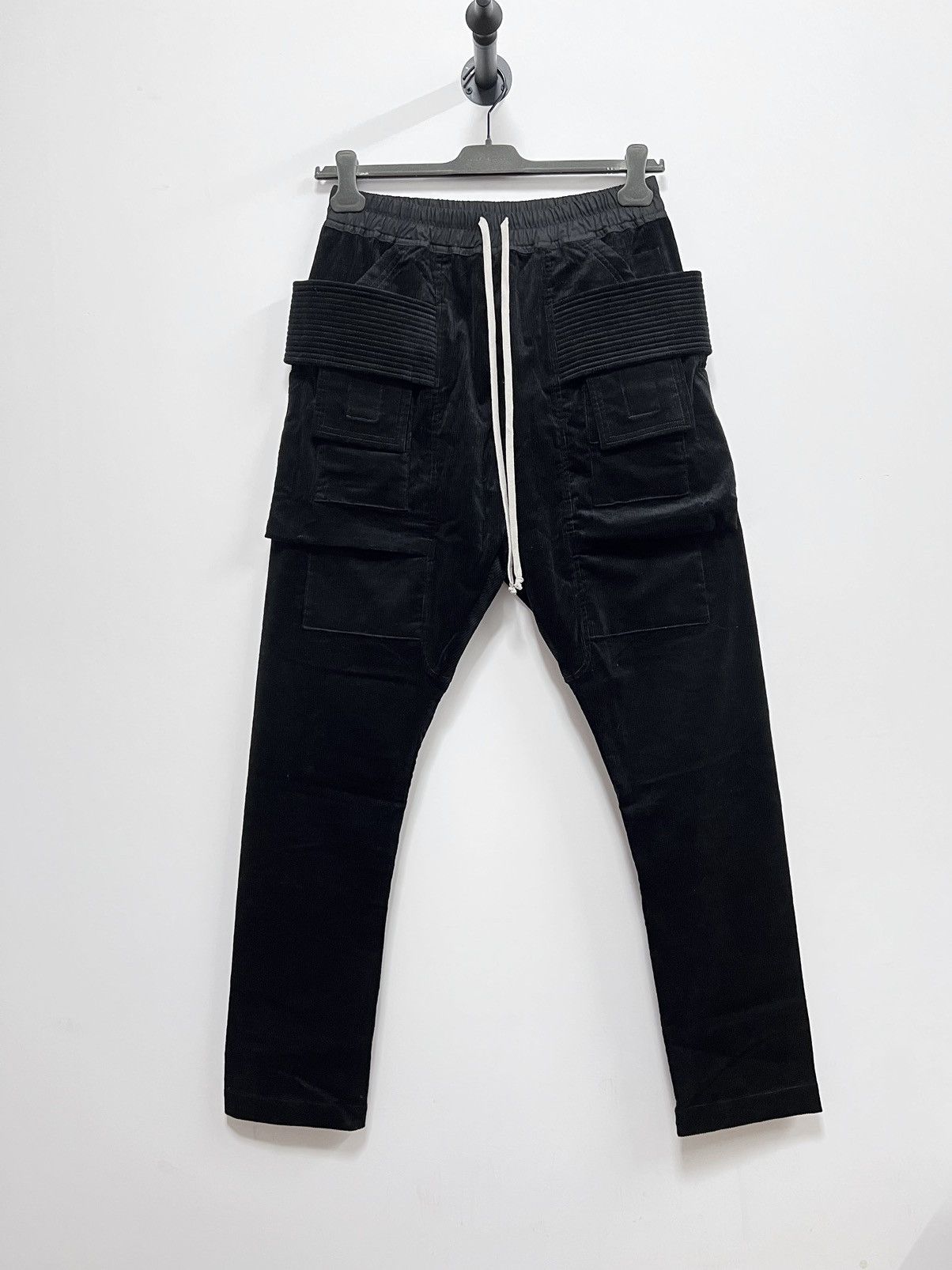 Rick Owens Drkshdw Rick owens drkshdw creatch cargo drawstring pants sz s Size US 32 / EU 48 - 1 Thumbnail