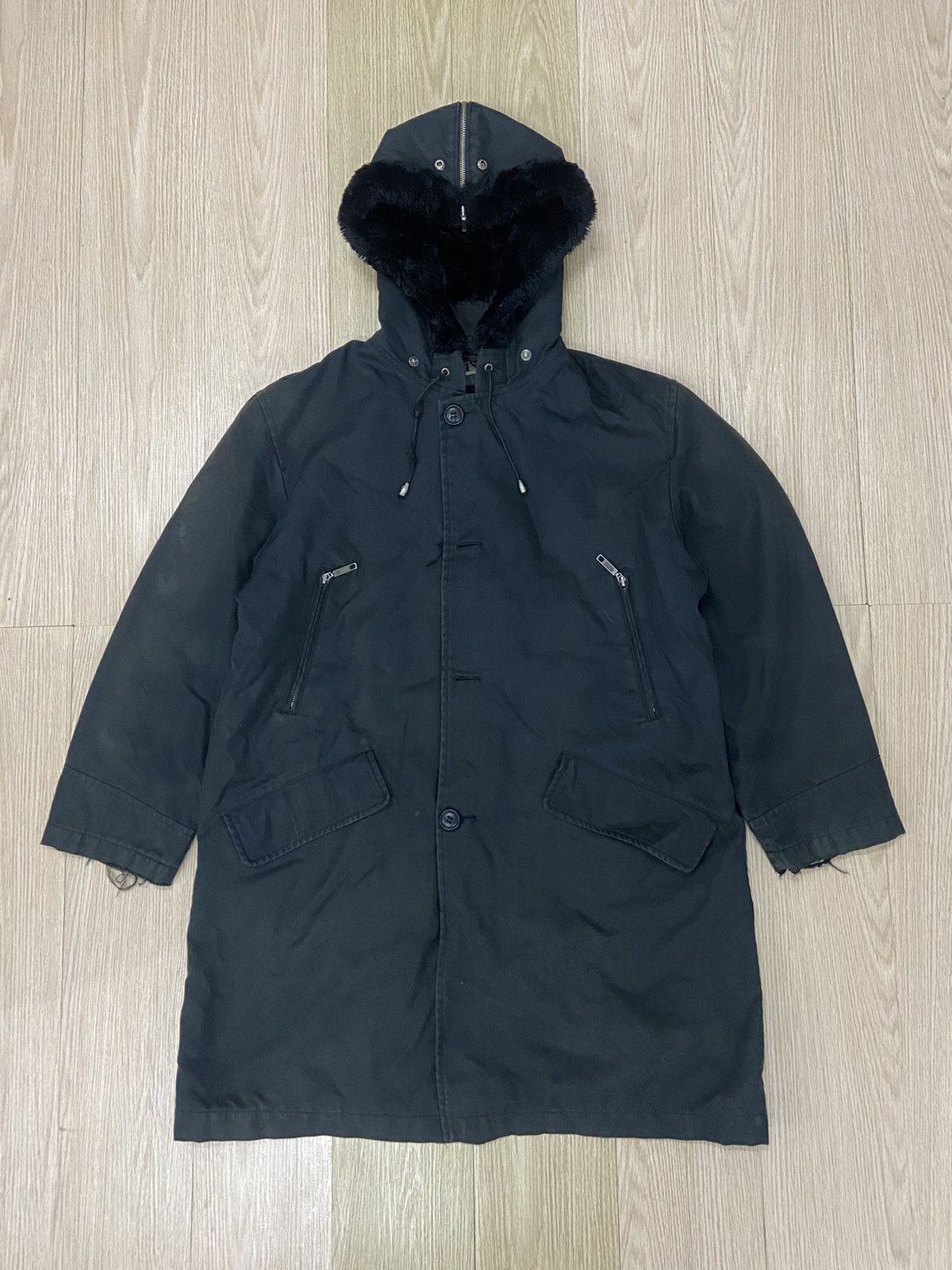 Calvin Klein Calvin Klein Japan Acrylic Fur Jacket Size US M / EU 48-50 / 2 - 1 Thumbnail