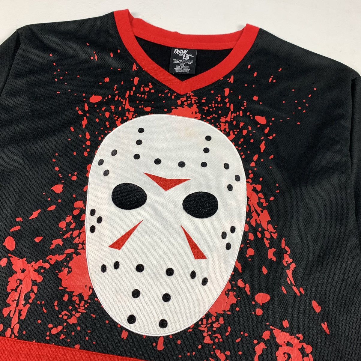 Vintage Vintage The Friday 13th Vorhees Family Movie Jersey Size US S / EU 44-46 / 1 - 4 Thumbnail