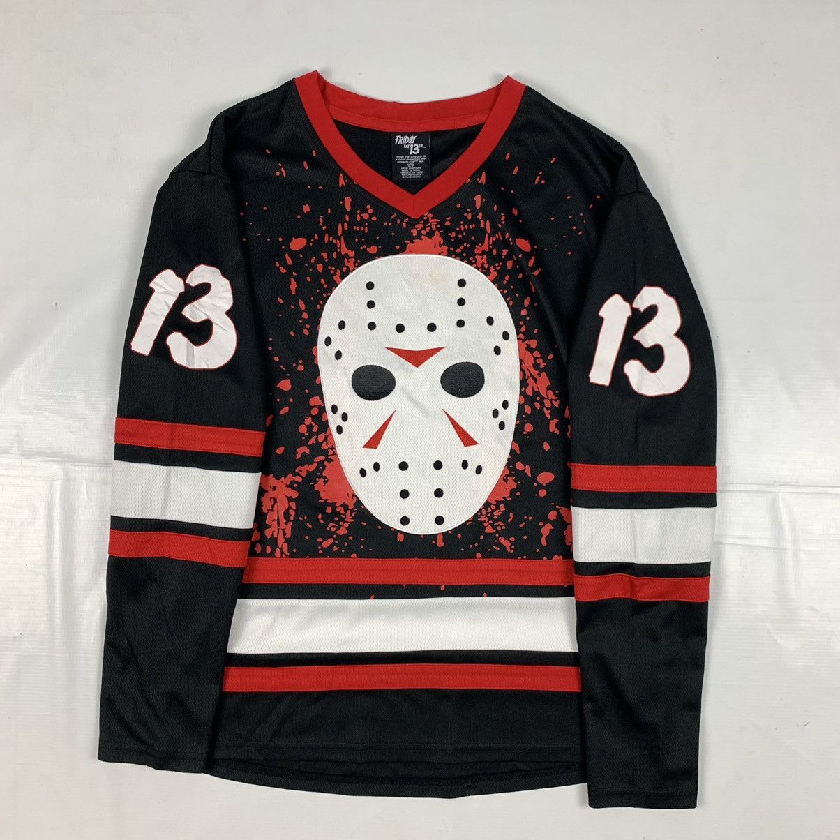 Vintage Vintage The Friday 13th Vorhees Family Movie Jersey Size US S / EU 44-46 / 1 - 5 Thumbnail