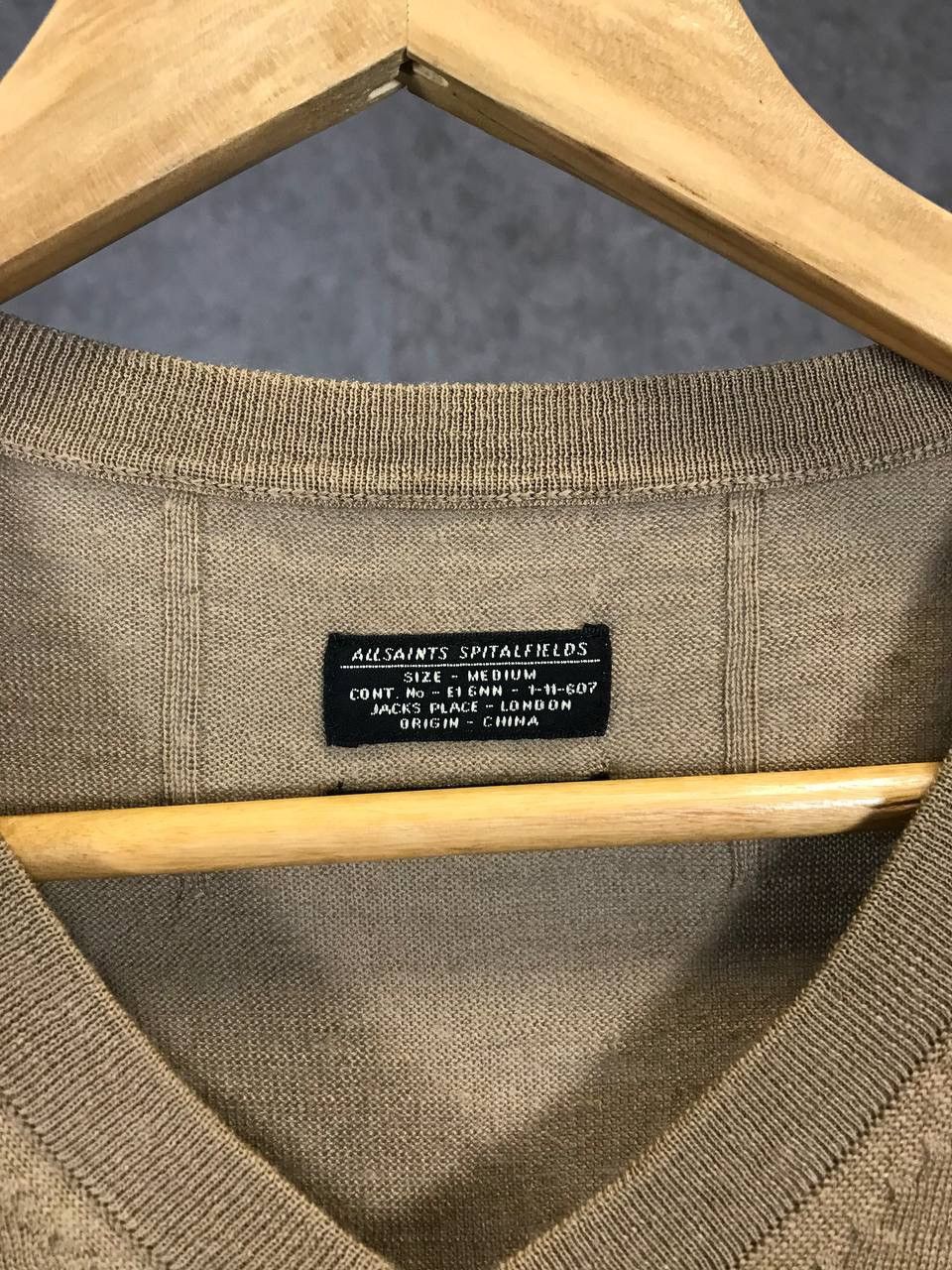Allsaints × Vintage Allsaints vintage wool sweater Size US M / EU 48-50 / 2 - 3 Thumbnail