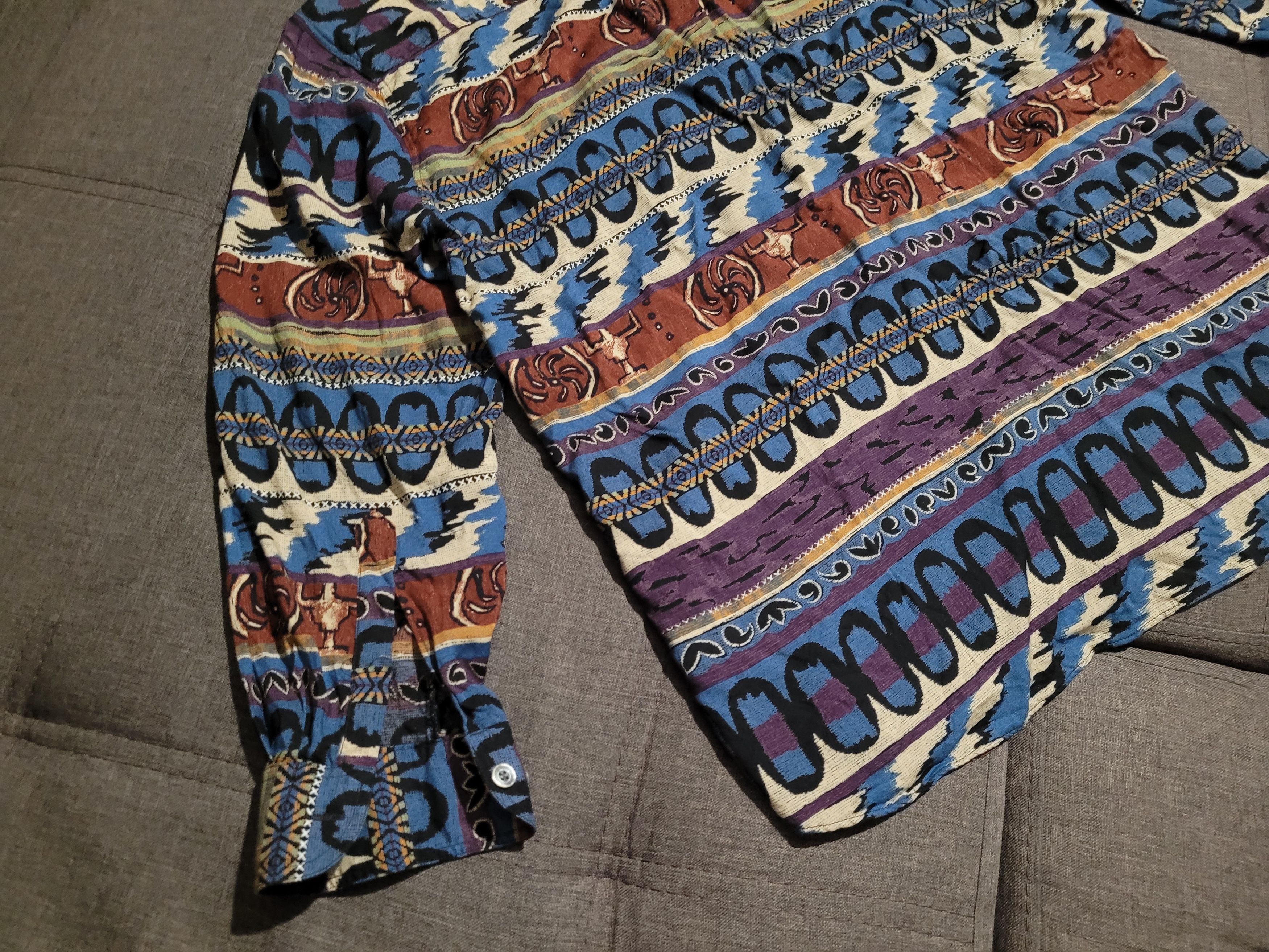 Japanese Brand Vintage shirt Club Domingo viscose Size US L / EU 52-54 / 3 - 9 Thumbnail