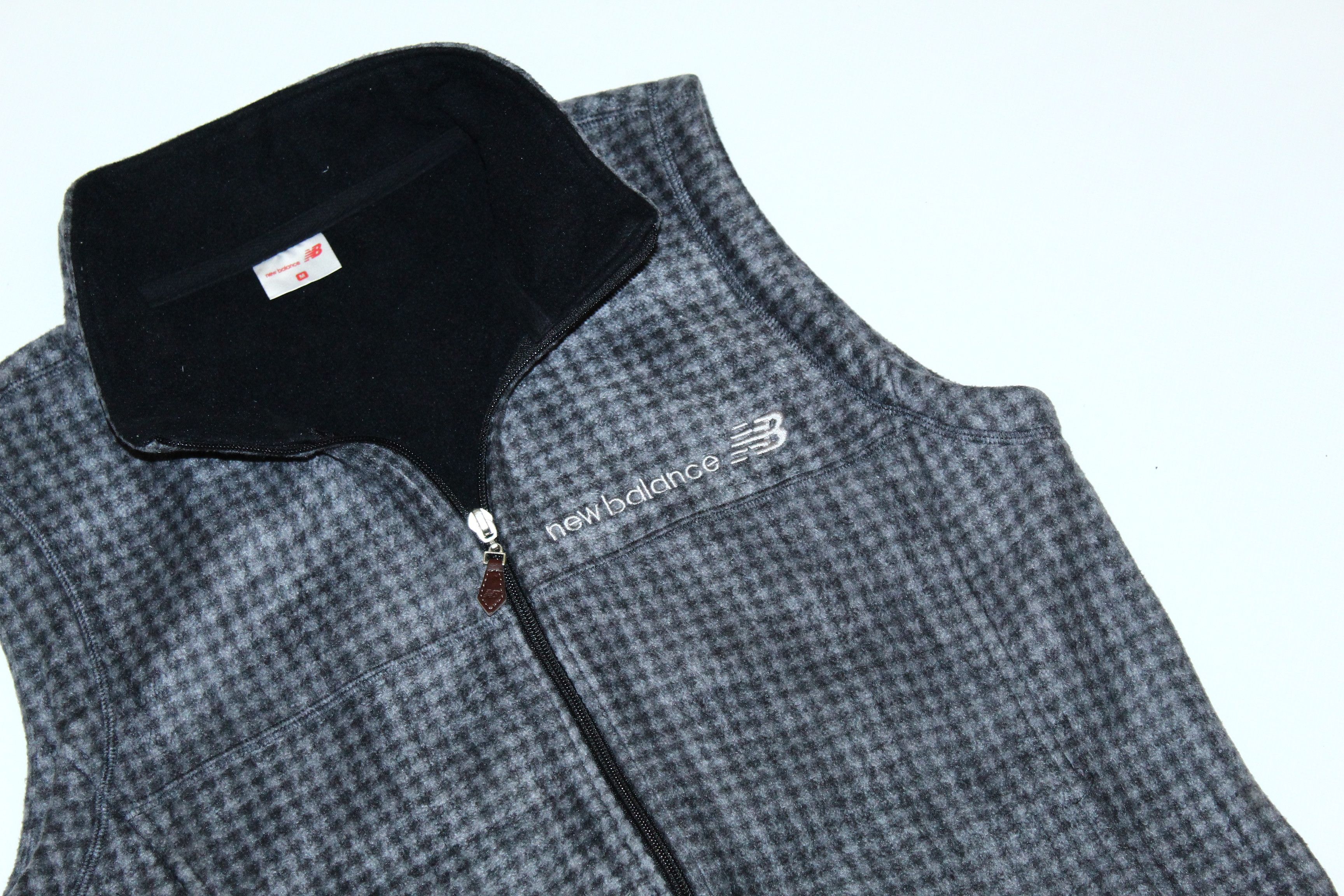 Japanese Brand New Balance for Japan Full Zip Fleece Vest Size US S / EU 44-46 / 1 - 4 Thumbnail