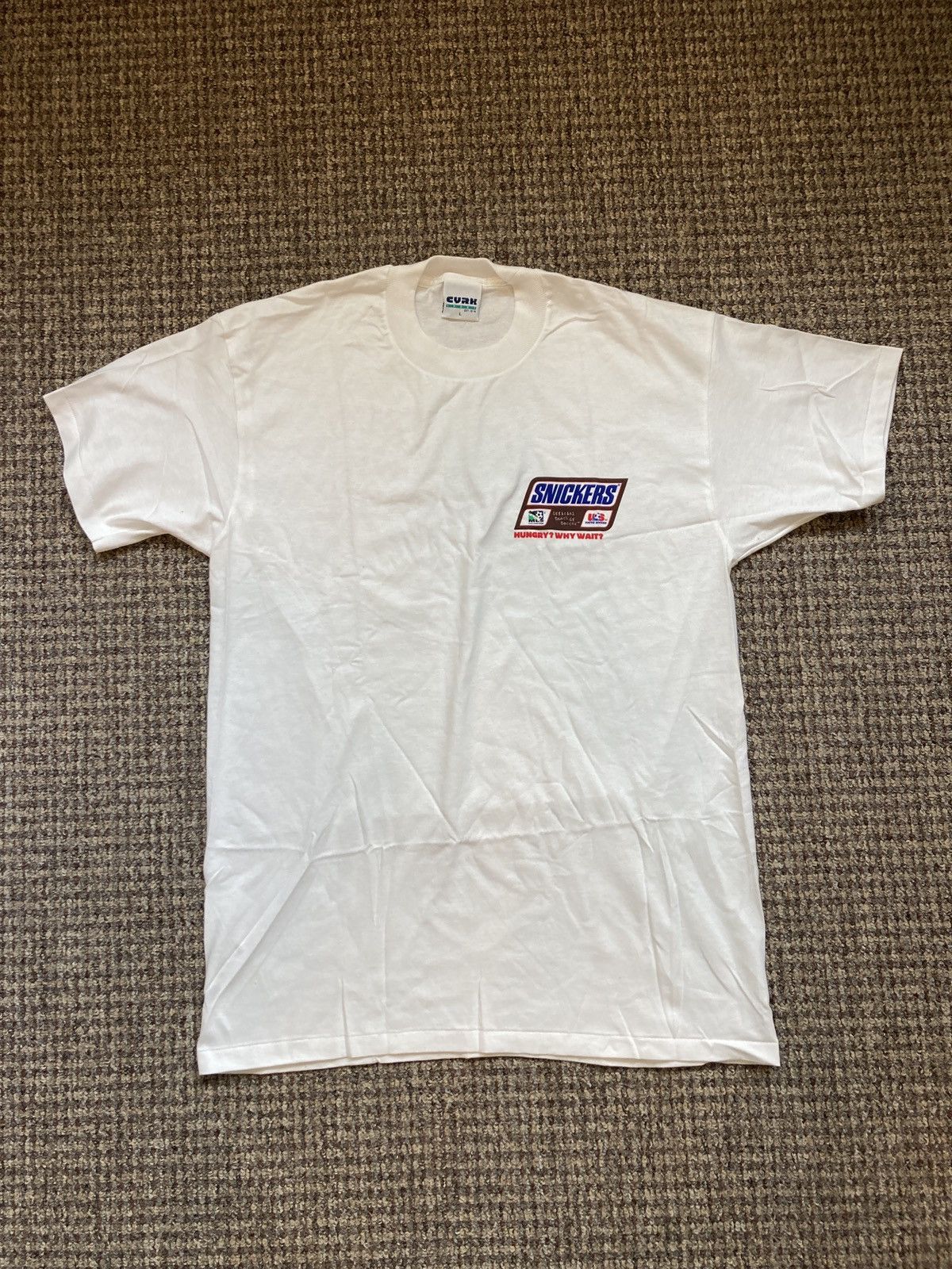 Vintage Snickers x MLS promo tee Size US L / EU 52-54 / 3 - 2 Thumbnail