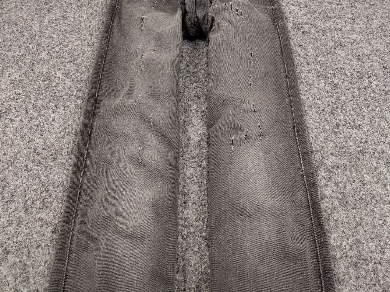 G-Star G Star Raw Revend Super Slim Distressed Denim Grey Jeans Size US 34 / EU 50 - 9 Thumbnail
