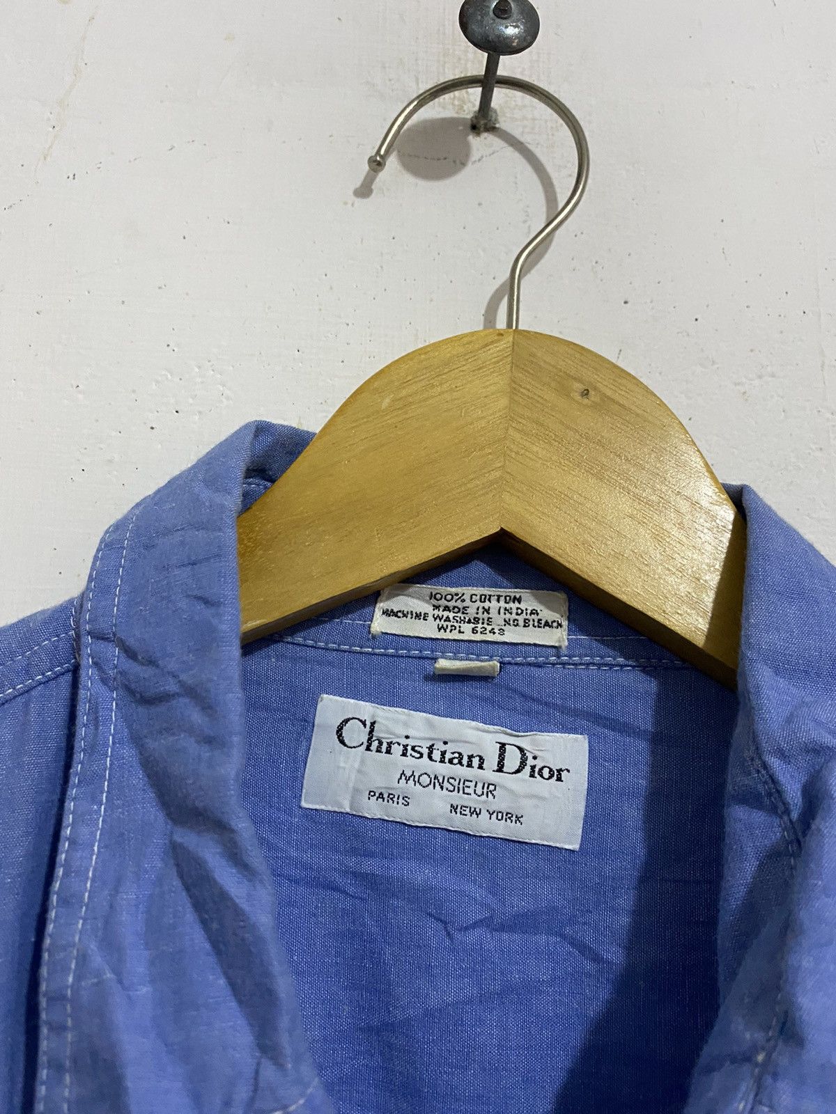 John Galliano 💸BINDINGOFFER💸Dior John Galliano Archive Workwear Shirt Size US M / EU 48-50 / 2 - 6 Thumbnail