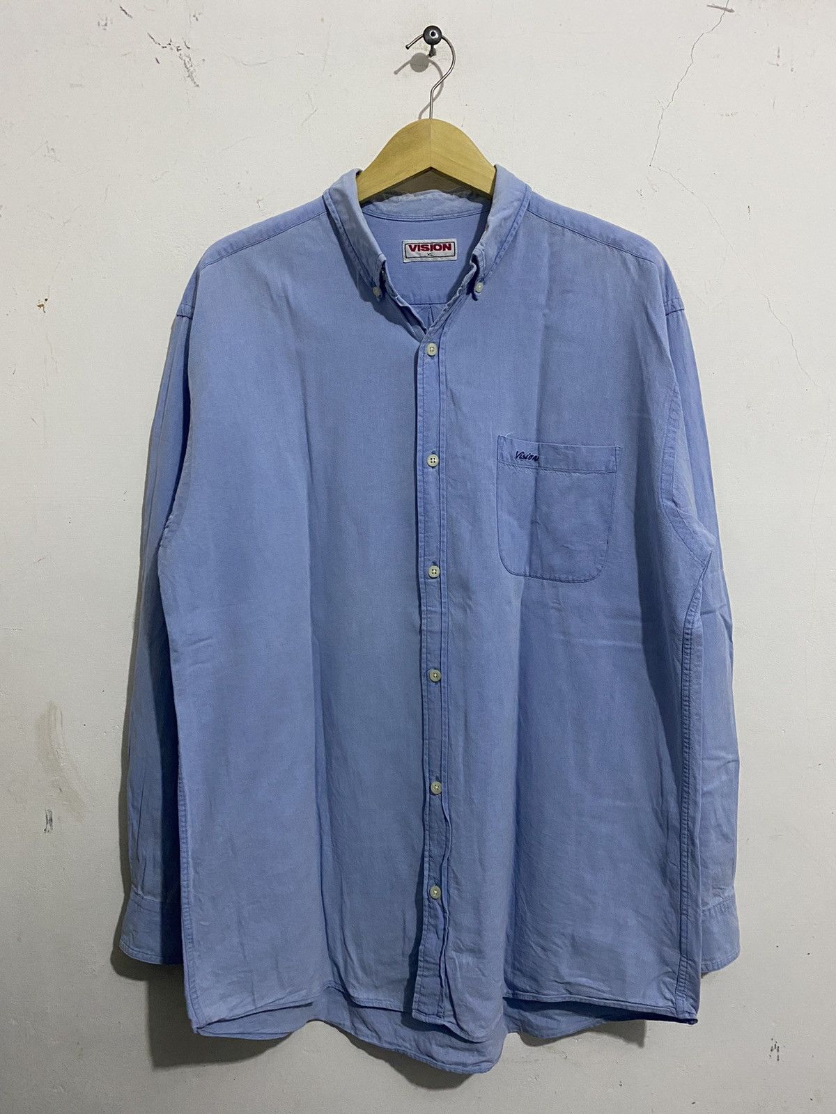 Issey Miyake 💸BINDINGOFFER💸Vision Street Wear Shirt Denim Skategang Size US XL / EU 56 / 4 - 1 Thumbnail