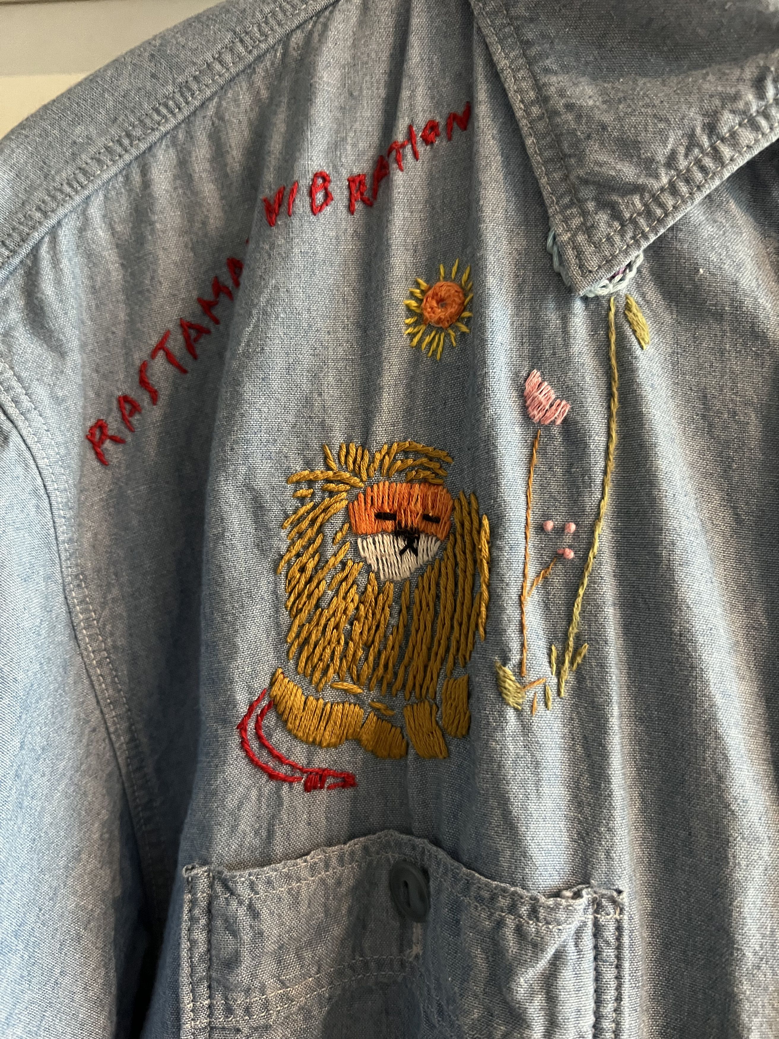 Kapital Bob Marley Embroidered Shirt Size US L / EU 52-54 / 3 - 3 Thumbnail