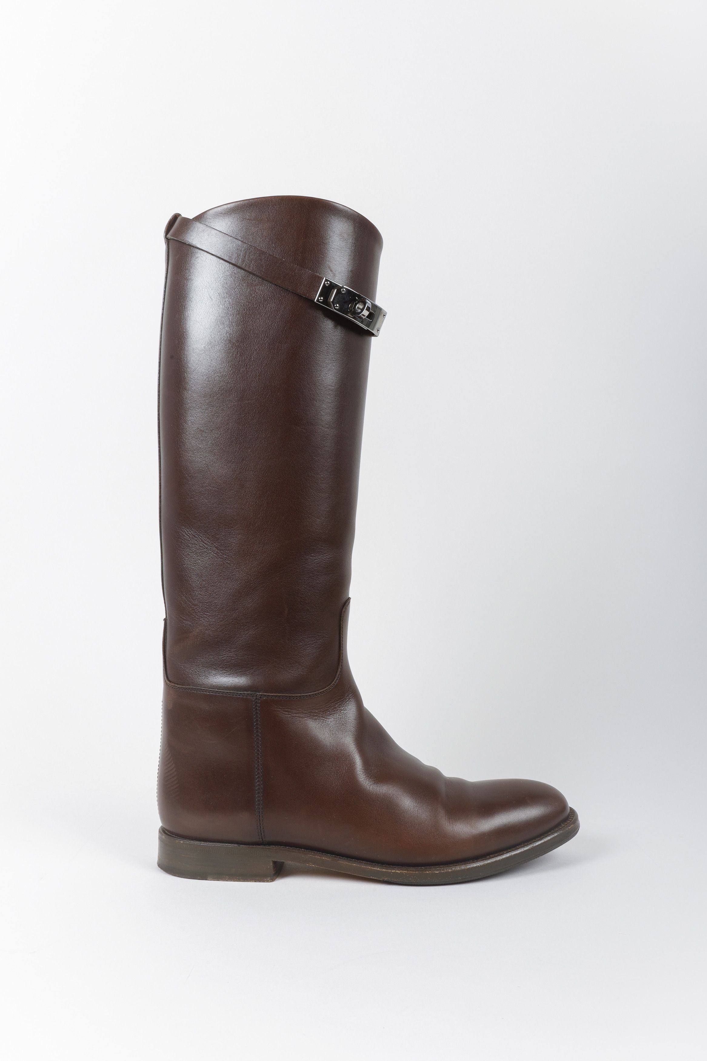 Hermès Moka Jumping Boots