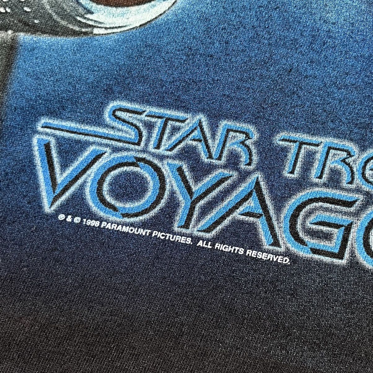 Band Tees © 1998 STAR TREK VOYAGER “SEVEN of MINE” T-SHIRT Size US L / EU 52-54 / 3 - 8 Thumbnail