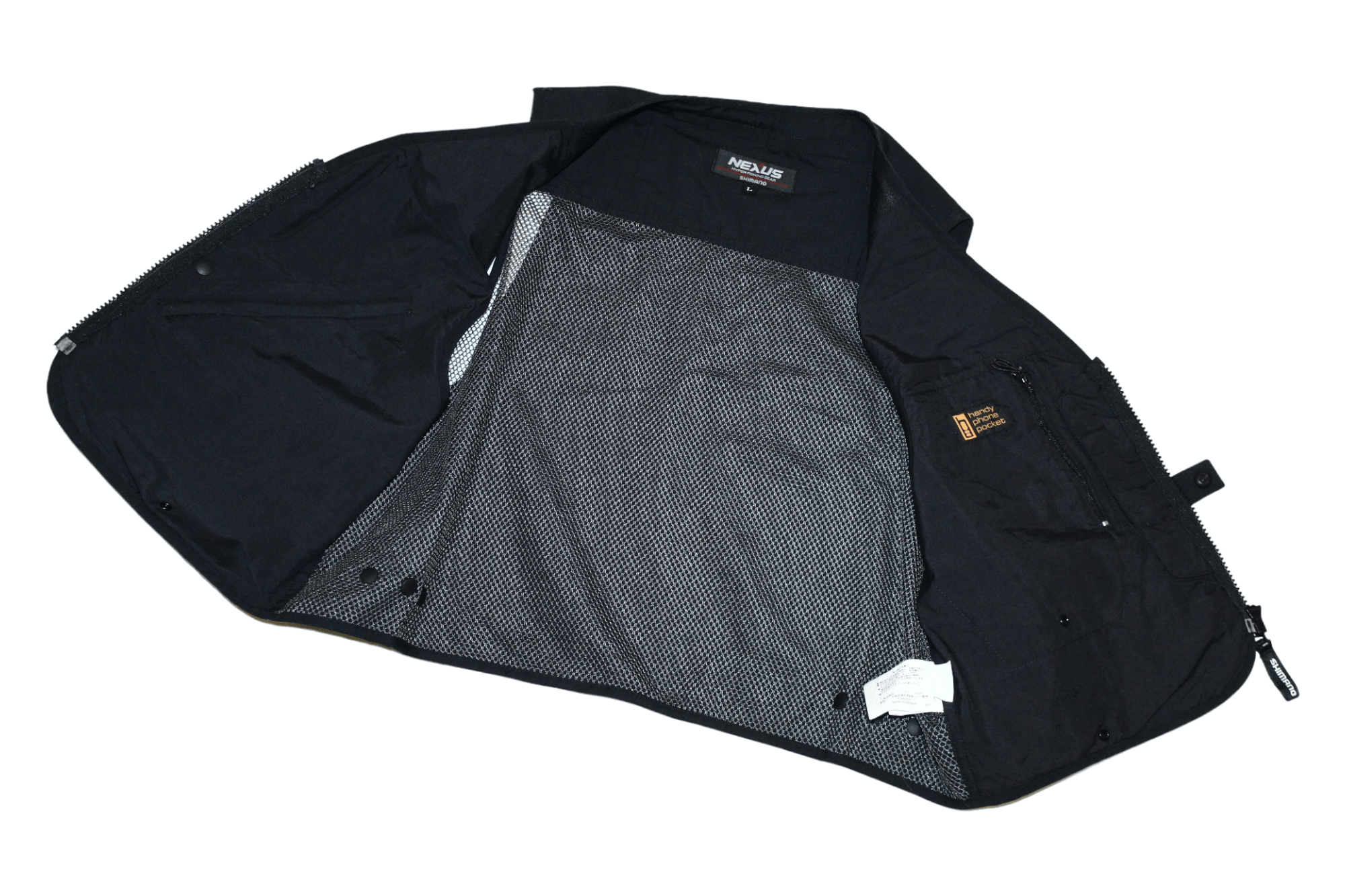 Japanese Brand Nexus Shimano Fishing Nice Decign Multipocket Utility Vest Size US L / EU 52-54 / 3 - 7 Thumbnail
