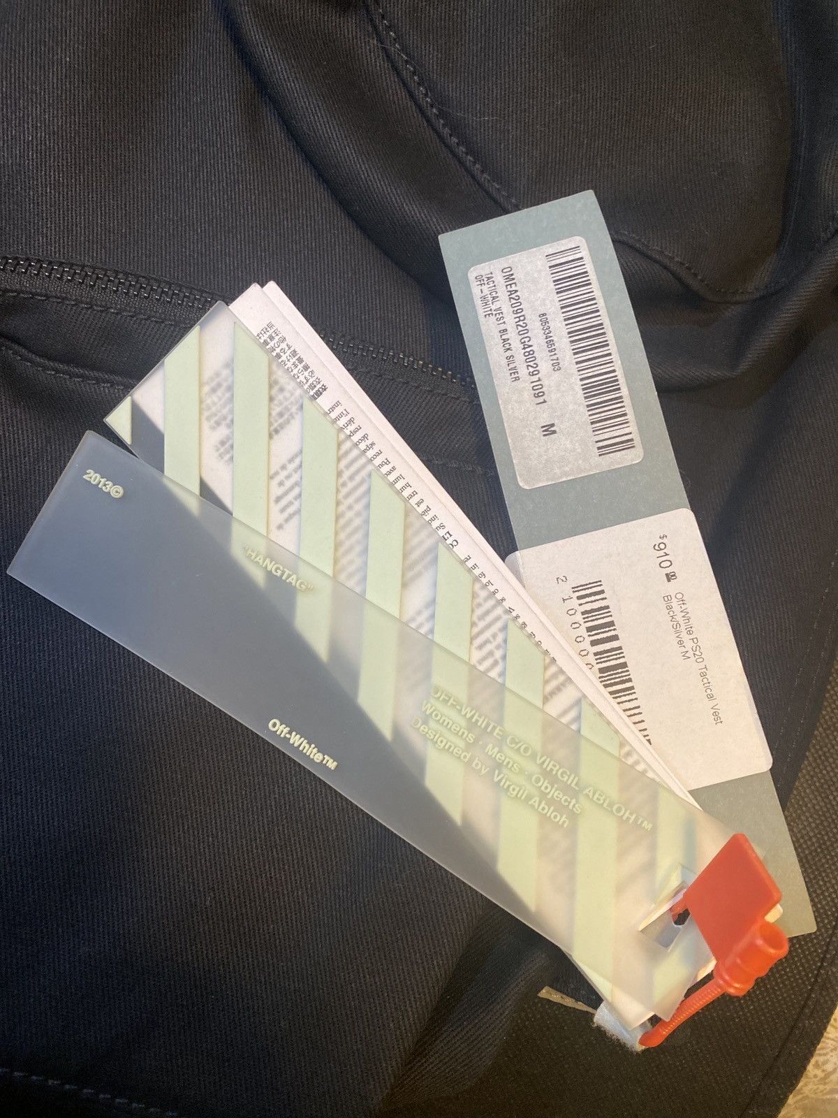 Off-White Off-White Virgil Abloh Tactical Vest Size US M / EU 48-50 / 2 - 5 Thumbnail