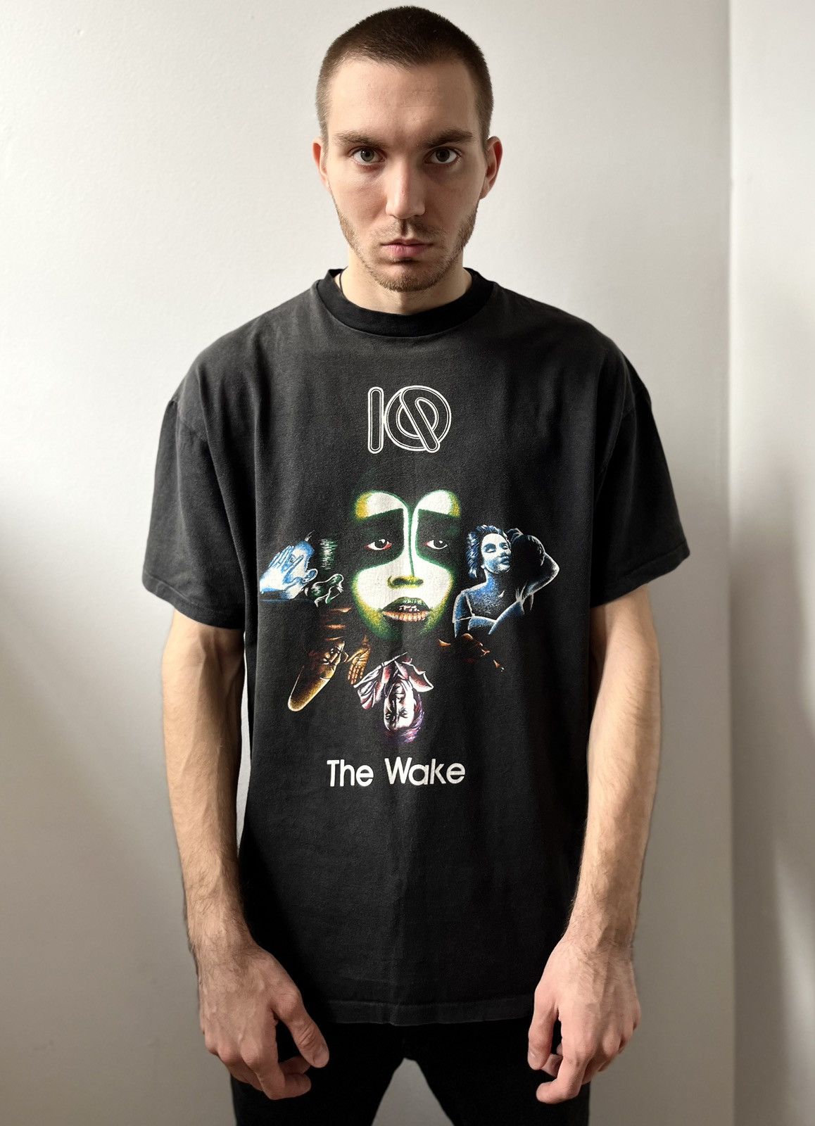 Band Tees × Vintage VINTAGE 90’S THE WAKE STUDIO ALBUM BY IQ T-SHIRT Size US XL / EU 56 / 4 - 2 Thumbnail
