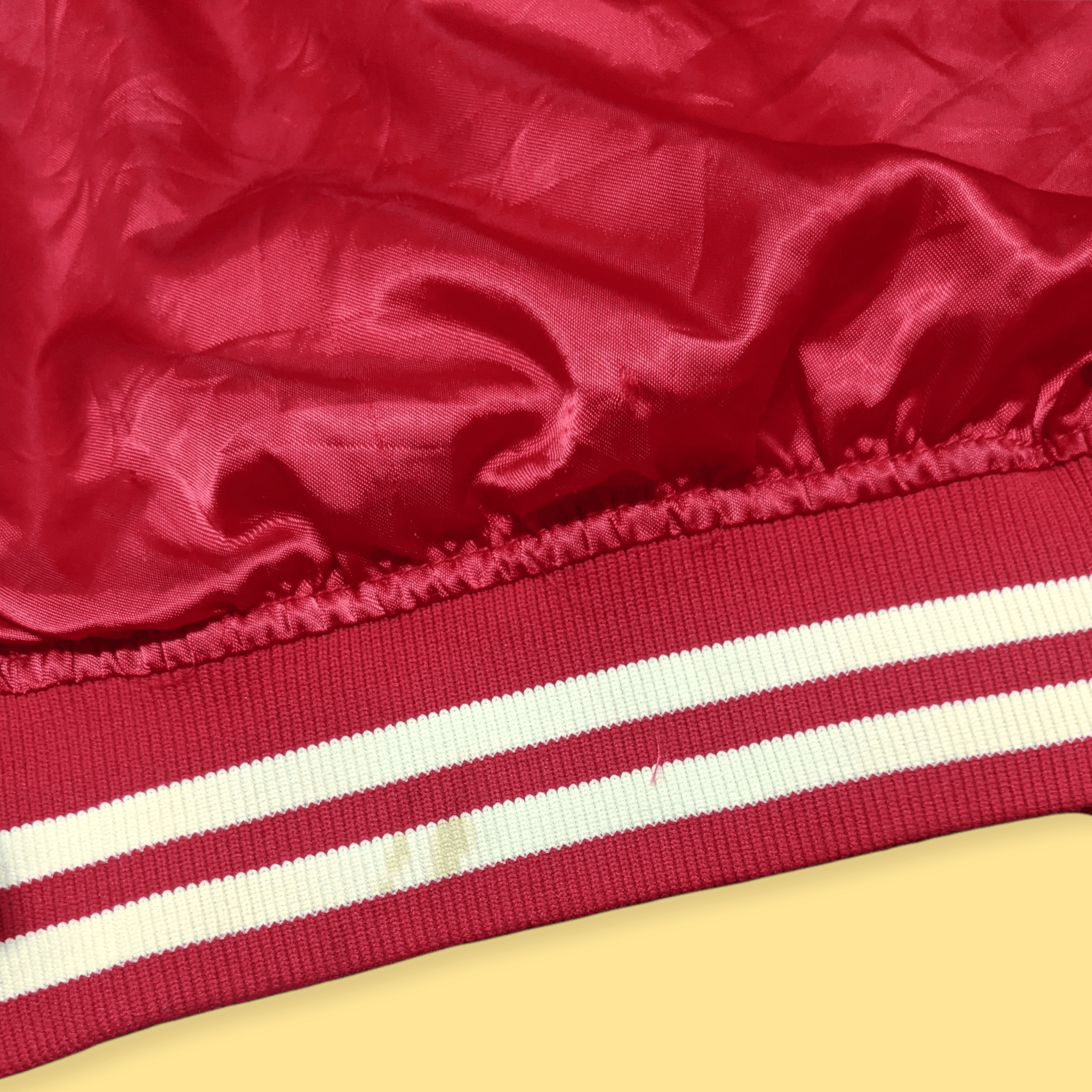 Vintage Vintage 70s Felco Union Made Satin Varsity Jacket Size US L / EU 52-54 / 3 - 10 Thumbnail