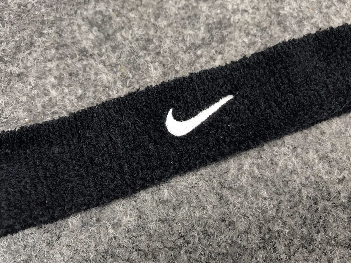 Nike Nike 00’s vintage y2k washed black headband Size ONE SIZE - 4 Thumbnail