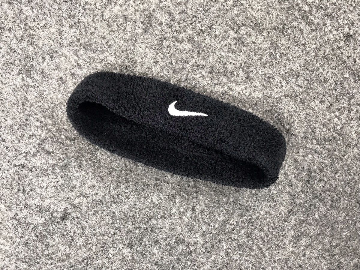 Nike Nike 00’s vintage y2k washed black headband Size ONE SIZE - 1 Thumbnail
