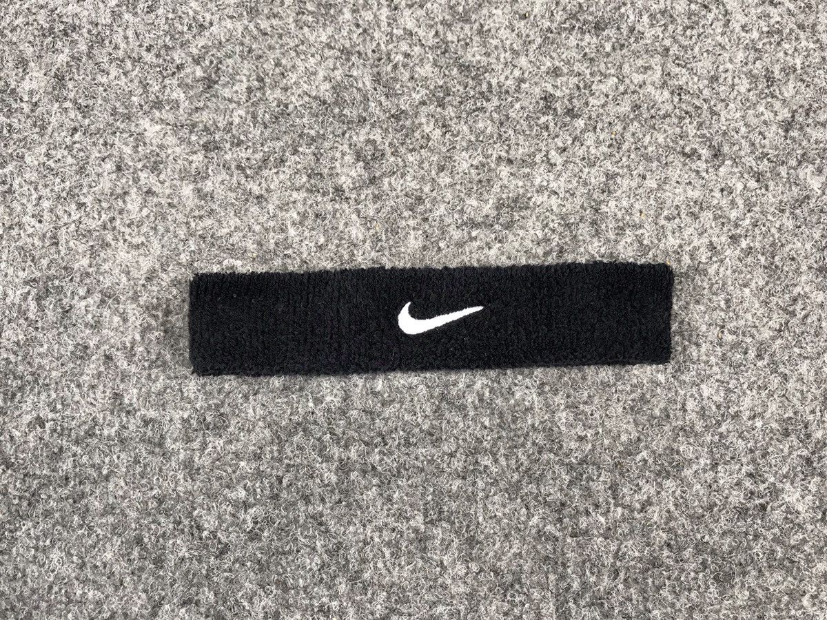 Nike Nike 00’s vintage y2k washed black headband Size ONE SIZE - 6 Thumbnail