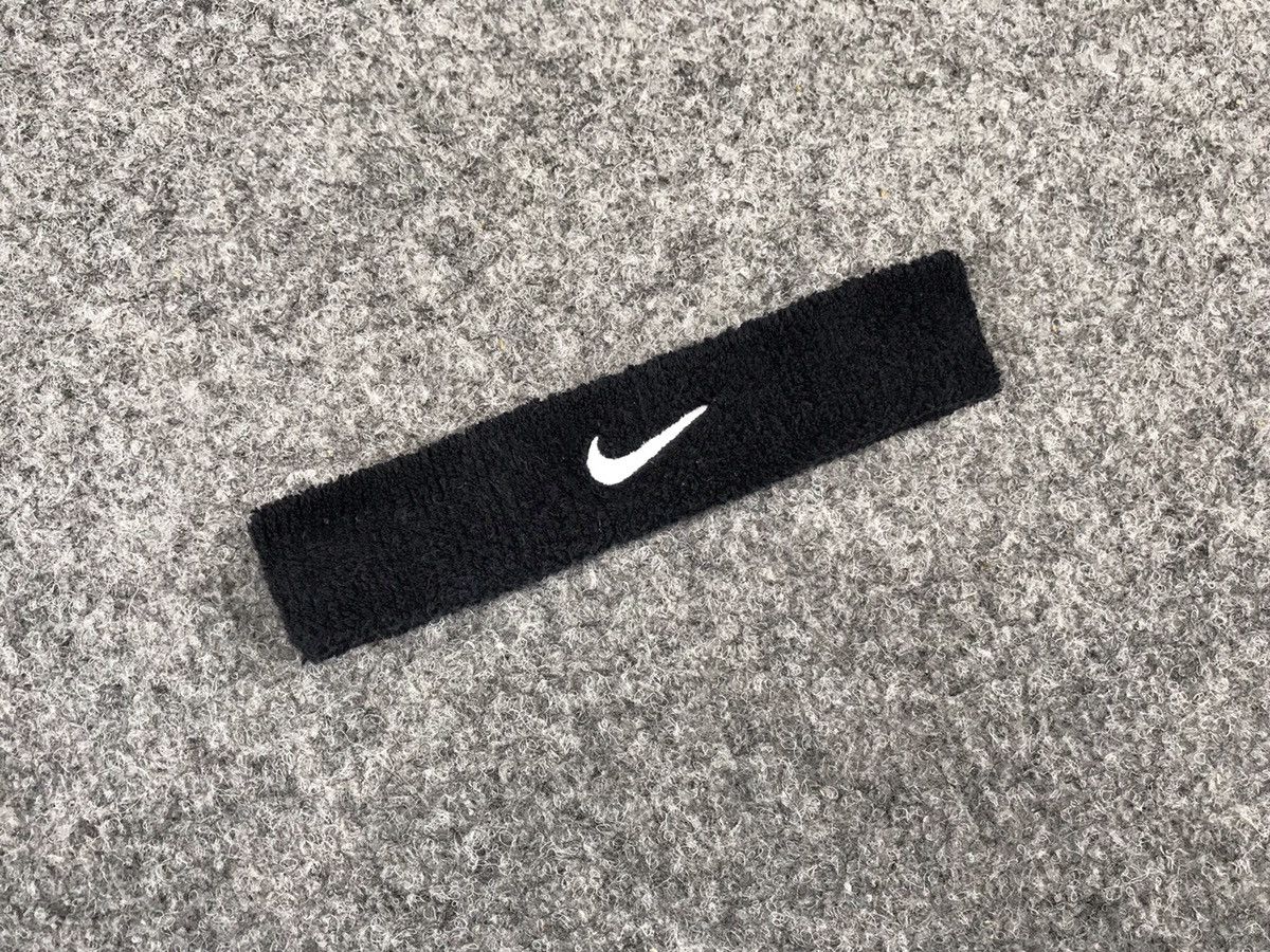 Nike Nike 00’s vintage y2k washed black headband Size ONE SIZE - 5 Thumbnail