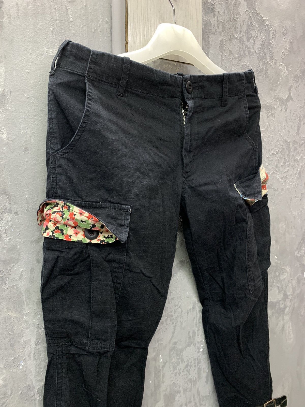 Needles × Nepenthes Nepenthes New York Drawstring Hem Cargo Trouser Pants Size US 29 - 7 Thumbnail